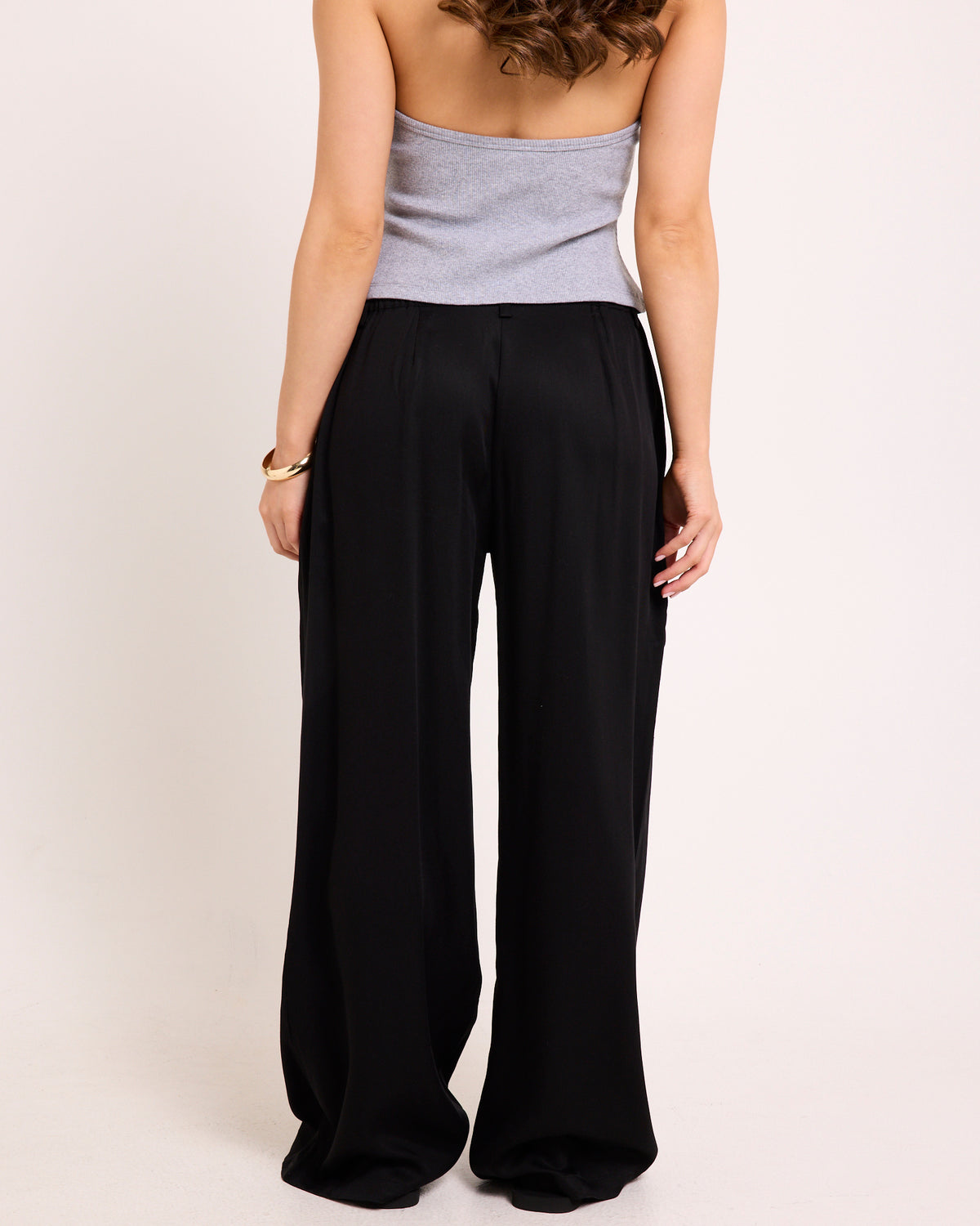 Selene Low Rise Pants BLACK
