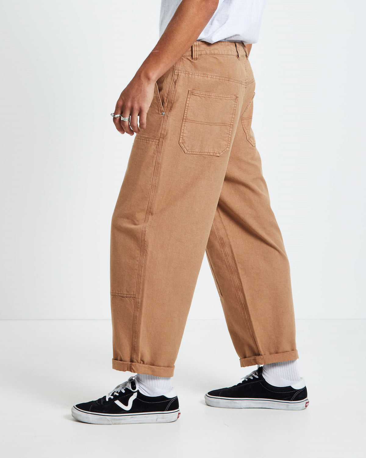 Double Knee Pants Tan TAN