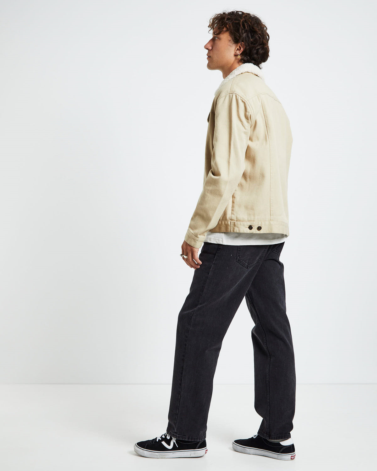 Nickleson Denim Jacket NATURAL