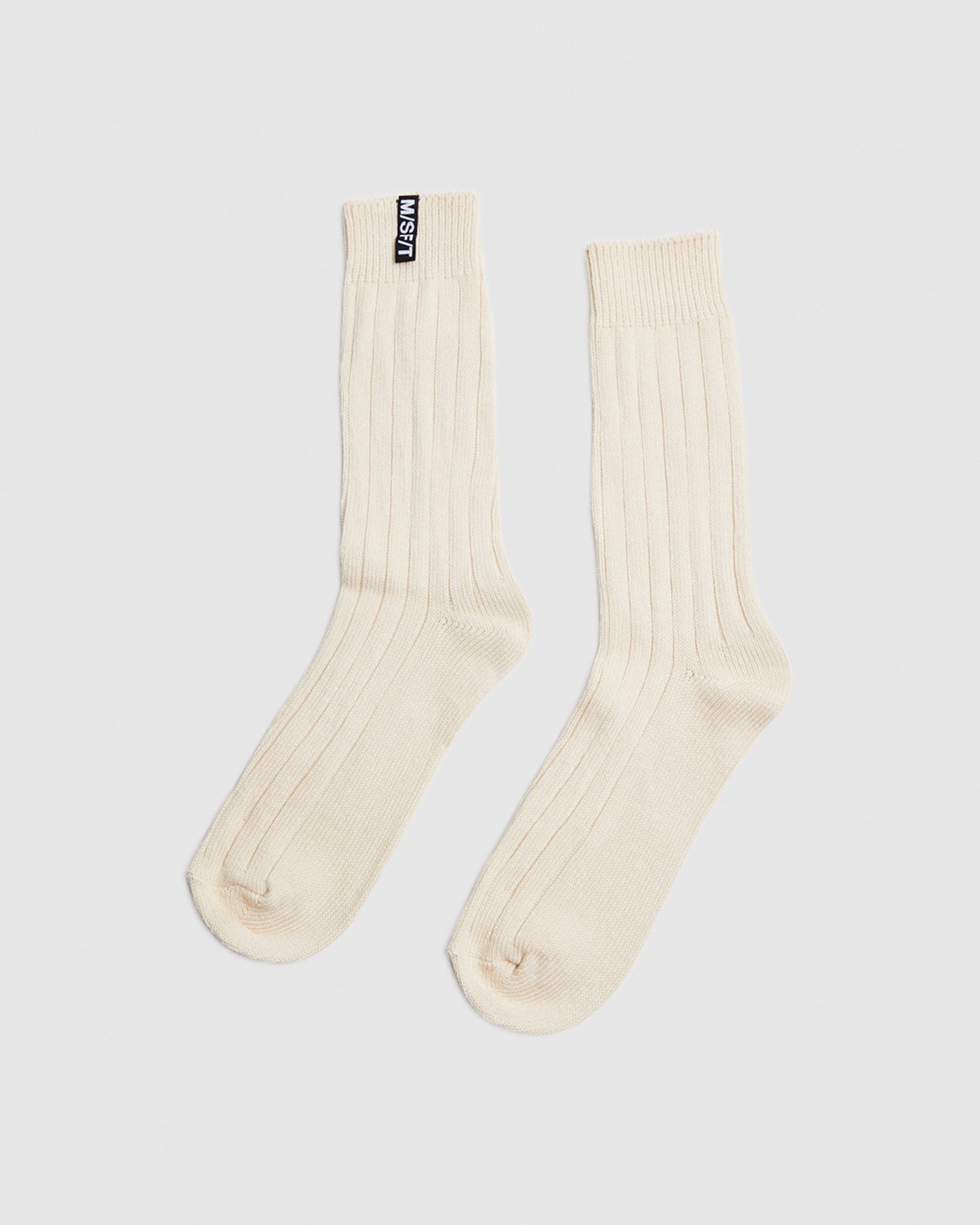 Concede Organic Socks Washed Mustard/Off White/Black