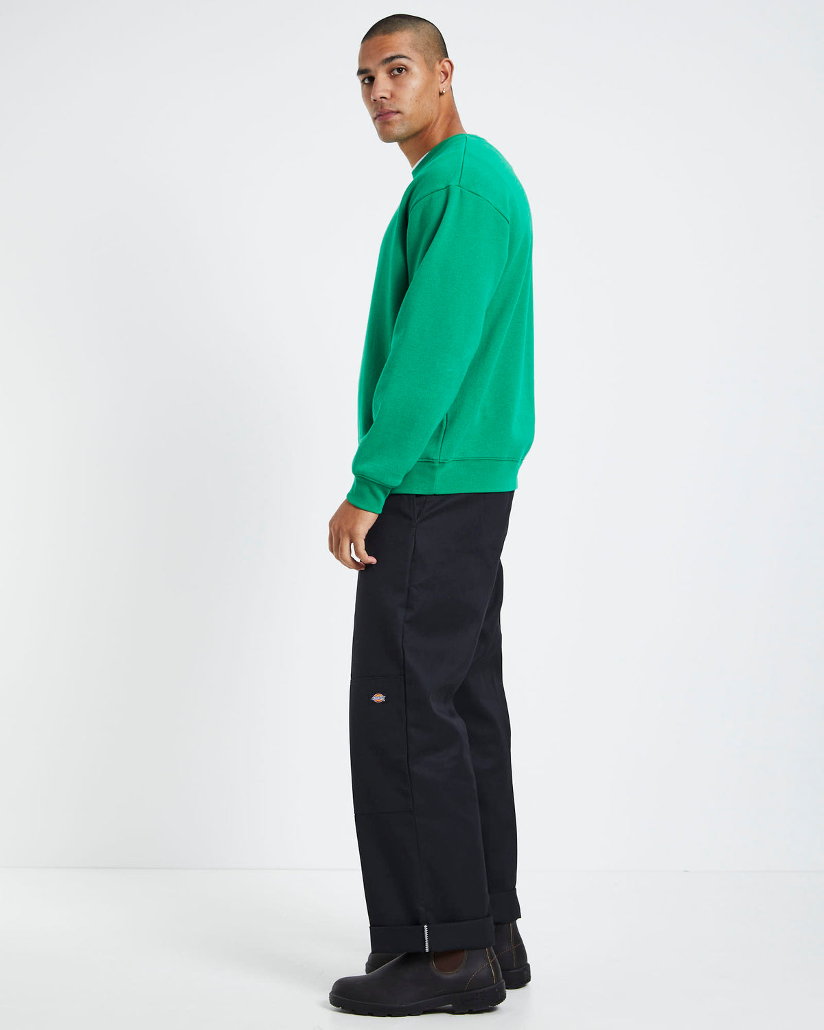 Crew Jumper Slime Green GREEN