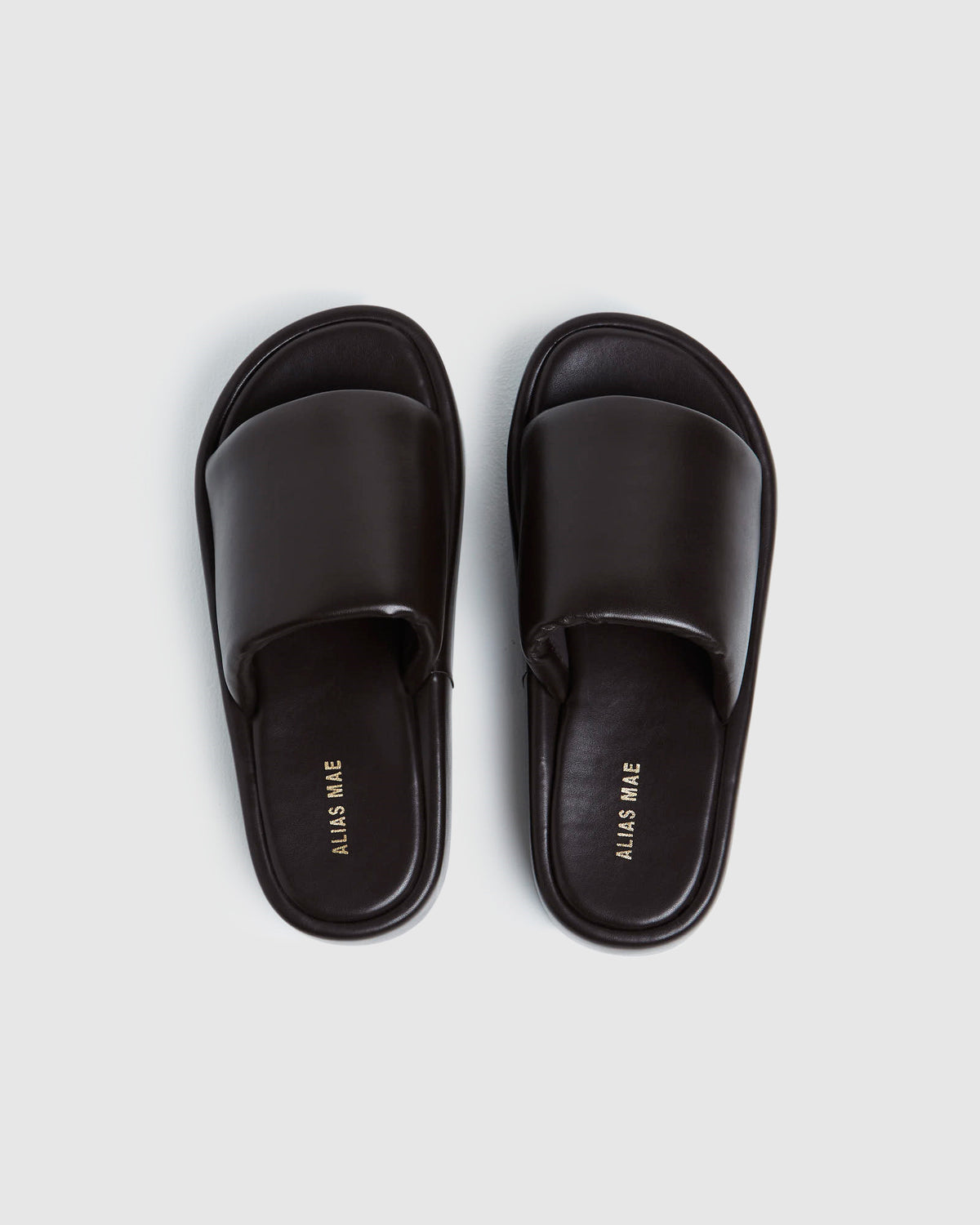 Andi Leather Sandals Choc Brown BROWN