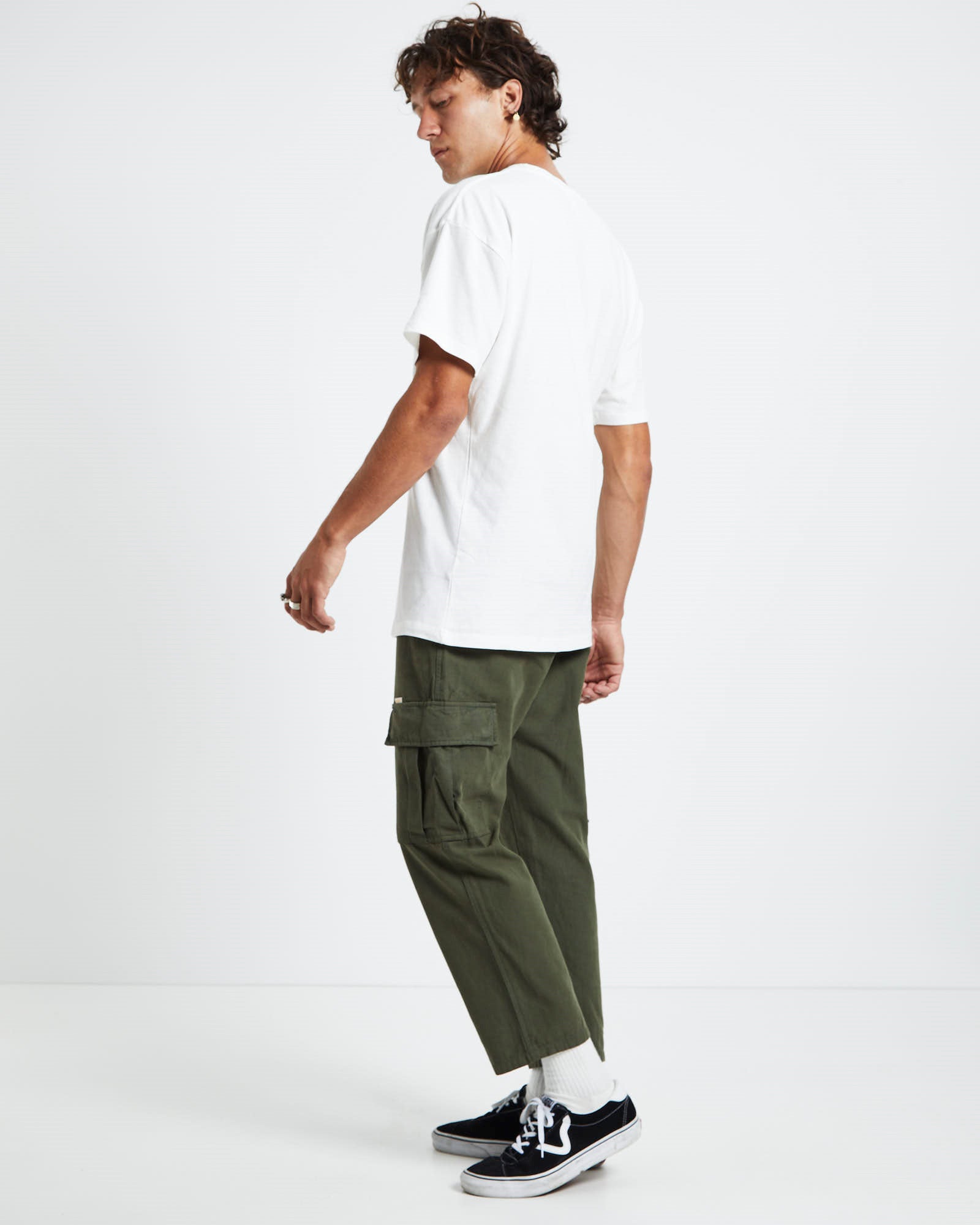 Wonder Fruit T-Shirt Washed White WHITE