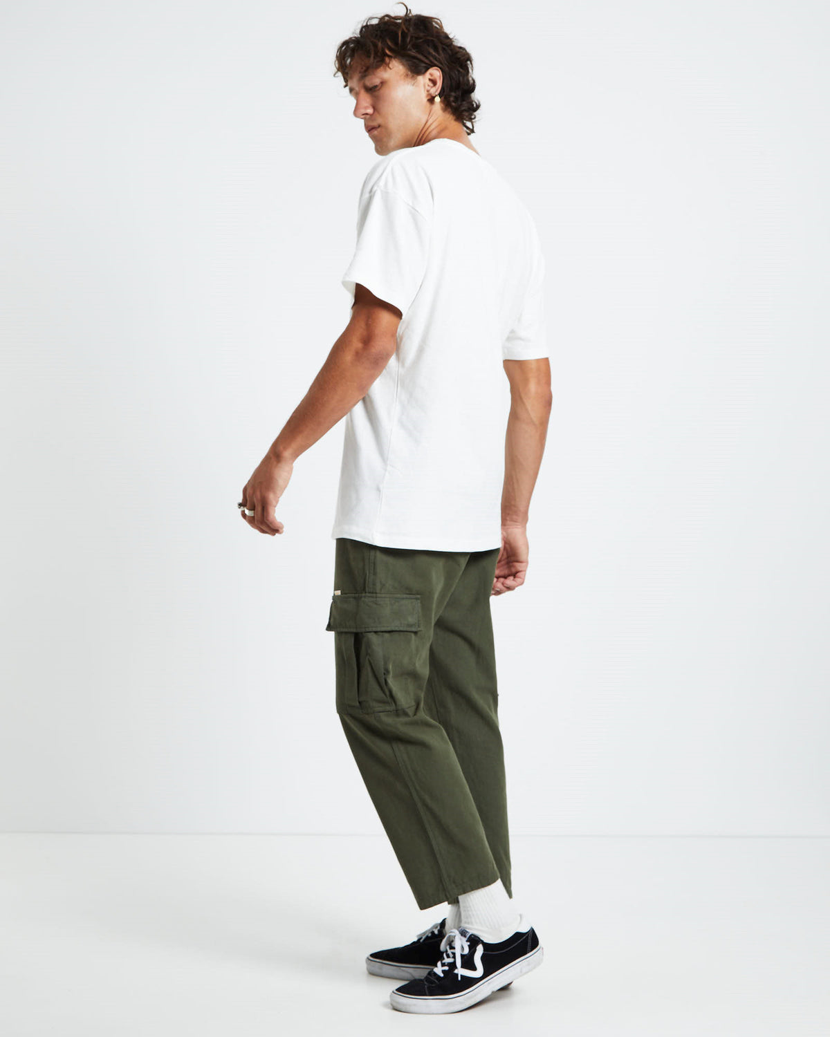 Wonder Fruit T-Shirt Washed White WHITE
