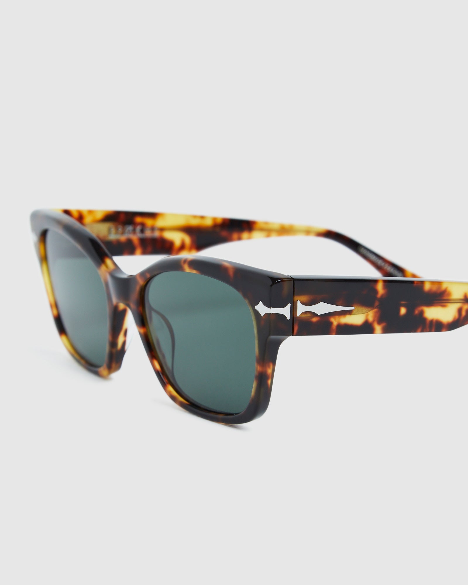 Desire Sunglasses Tortoise Polished/Green ASSORTED