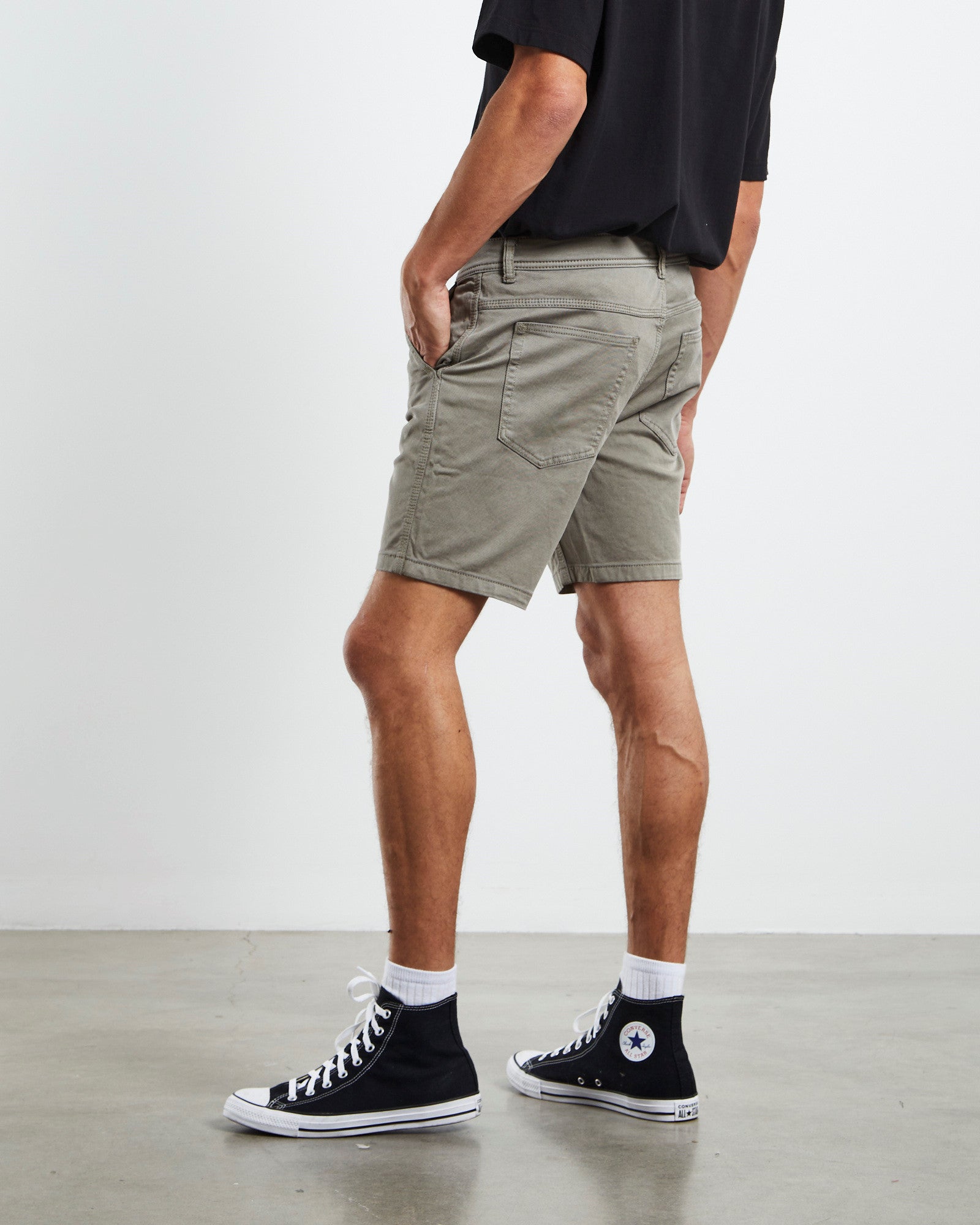 Cody Workwear Shorts Latte Brown