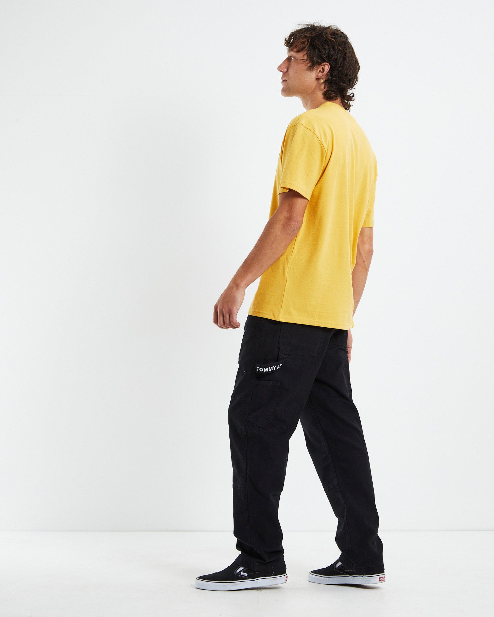 TJM Tommy Signature T-Shirt Tuscan Yellow YELLOW