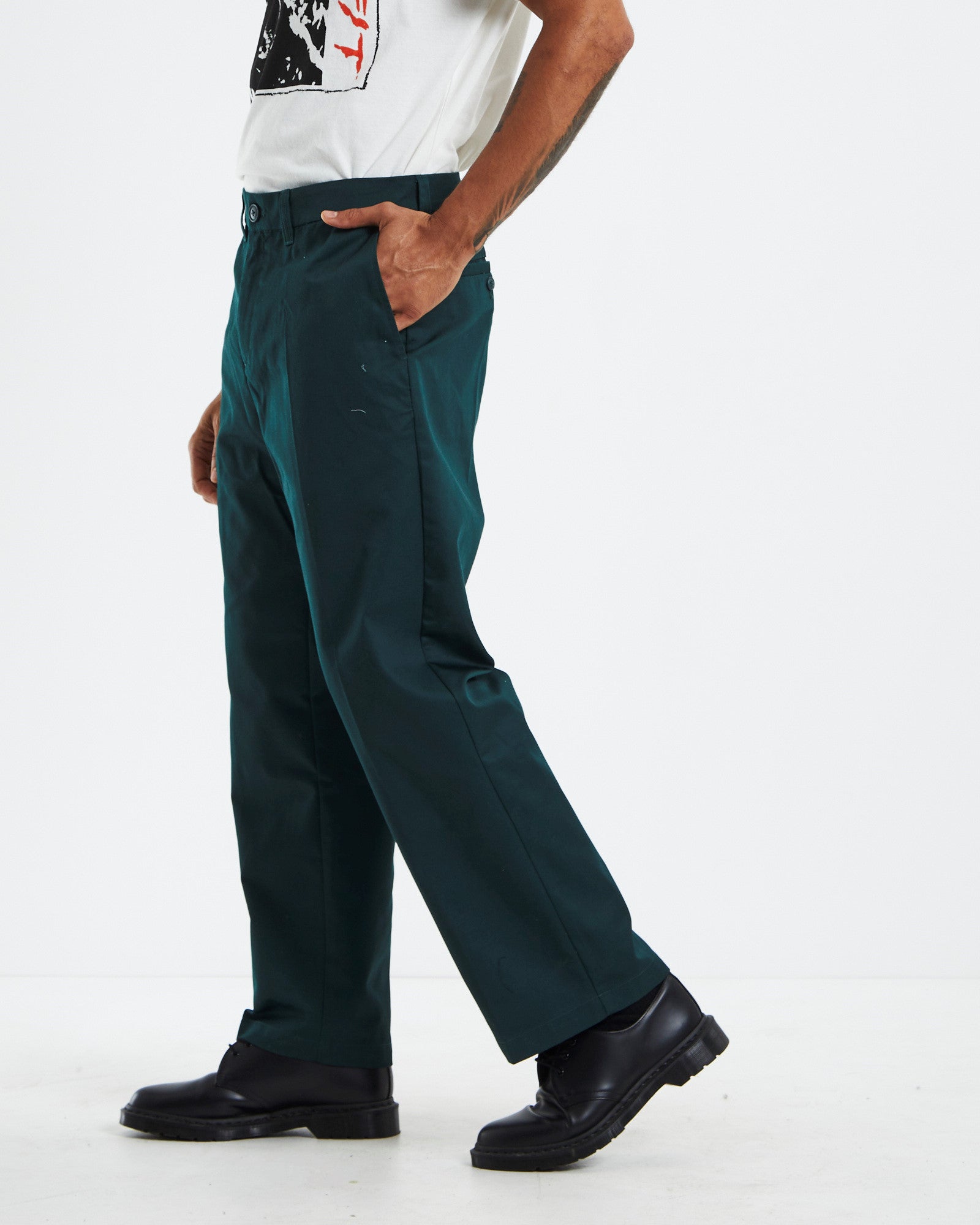 Shame Theme Pants Army Green KHAKI