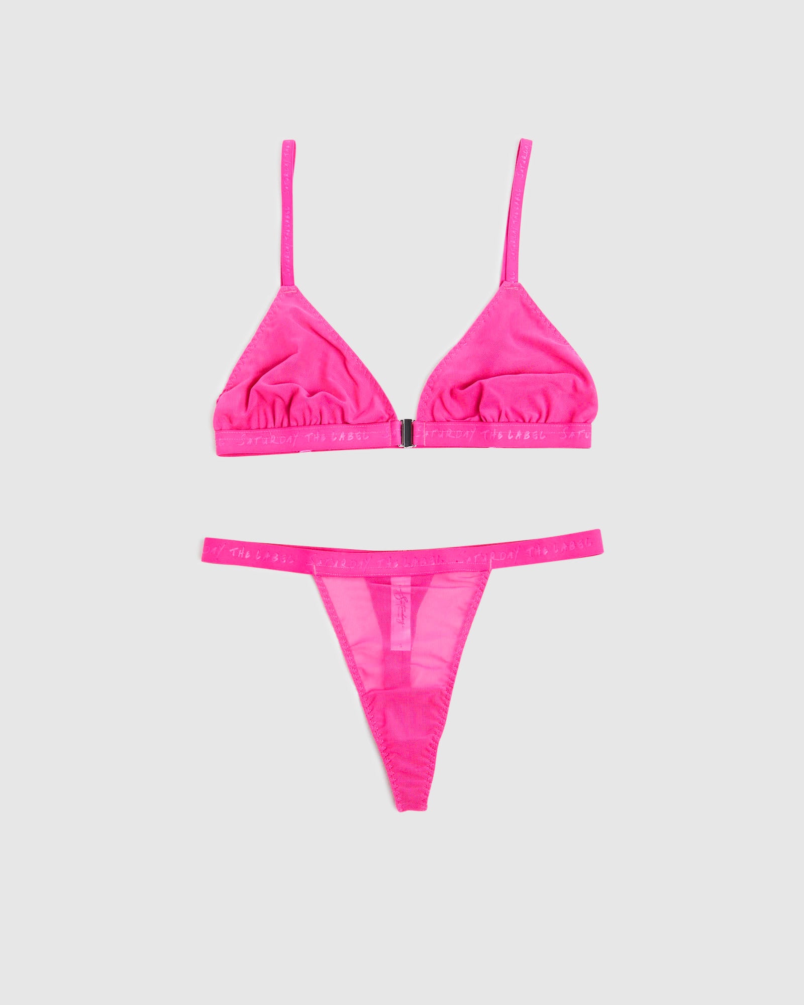 Coffee Club Thong Neon Pink PINK