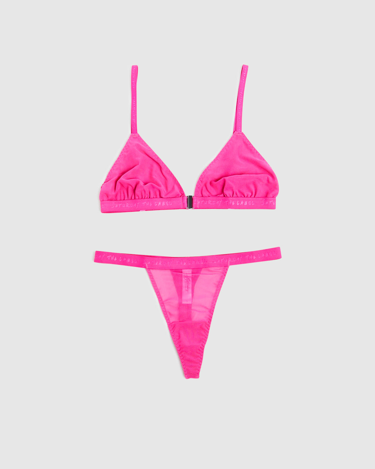 Coffee Club Thong Neon Pink PINK
