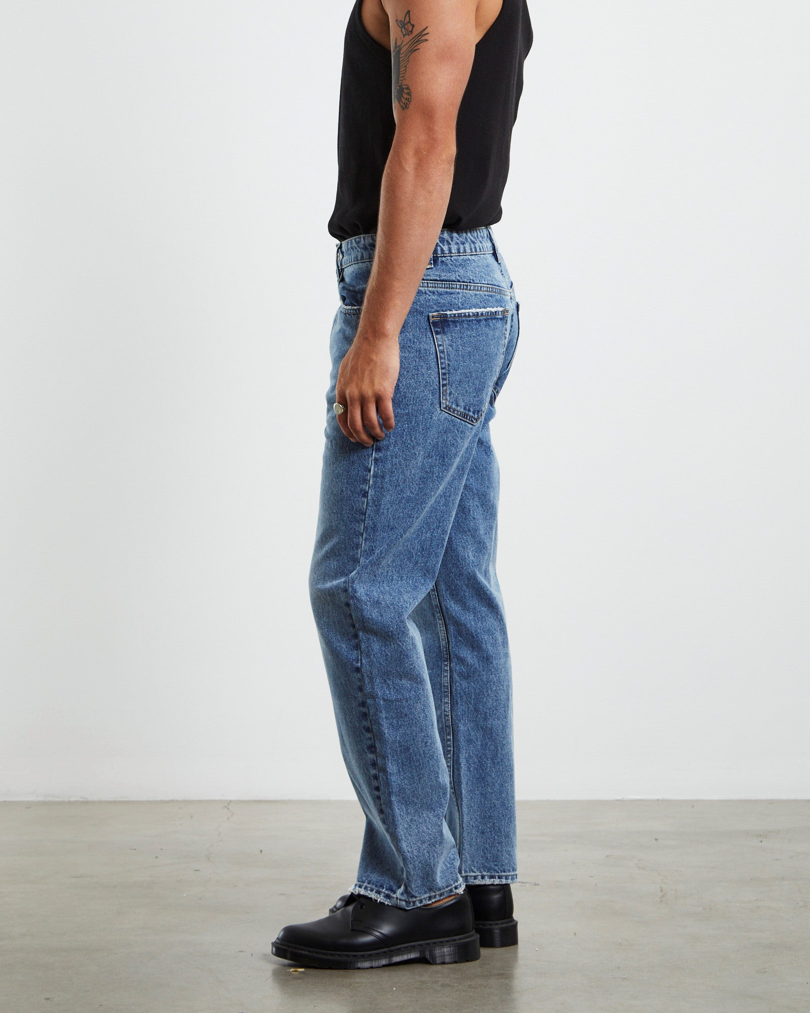 Colt Straight Jeans Wasted Blue BLUE