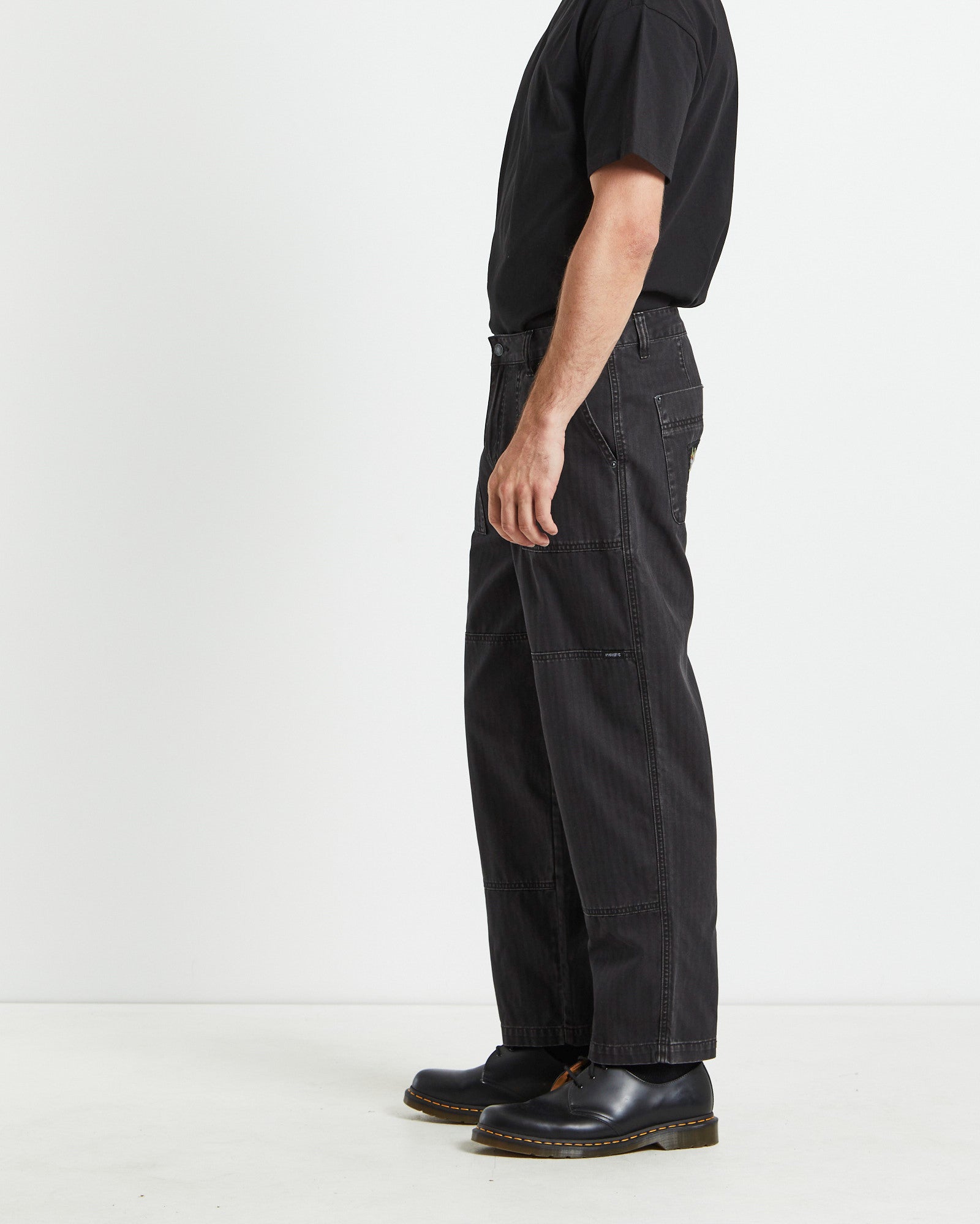 Good Home Pants Washed Black