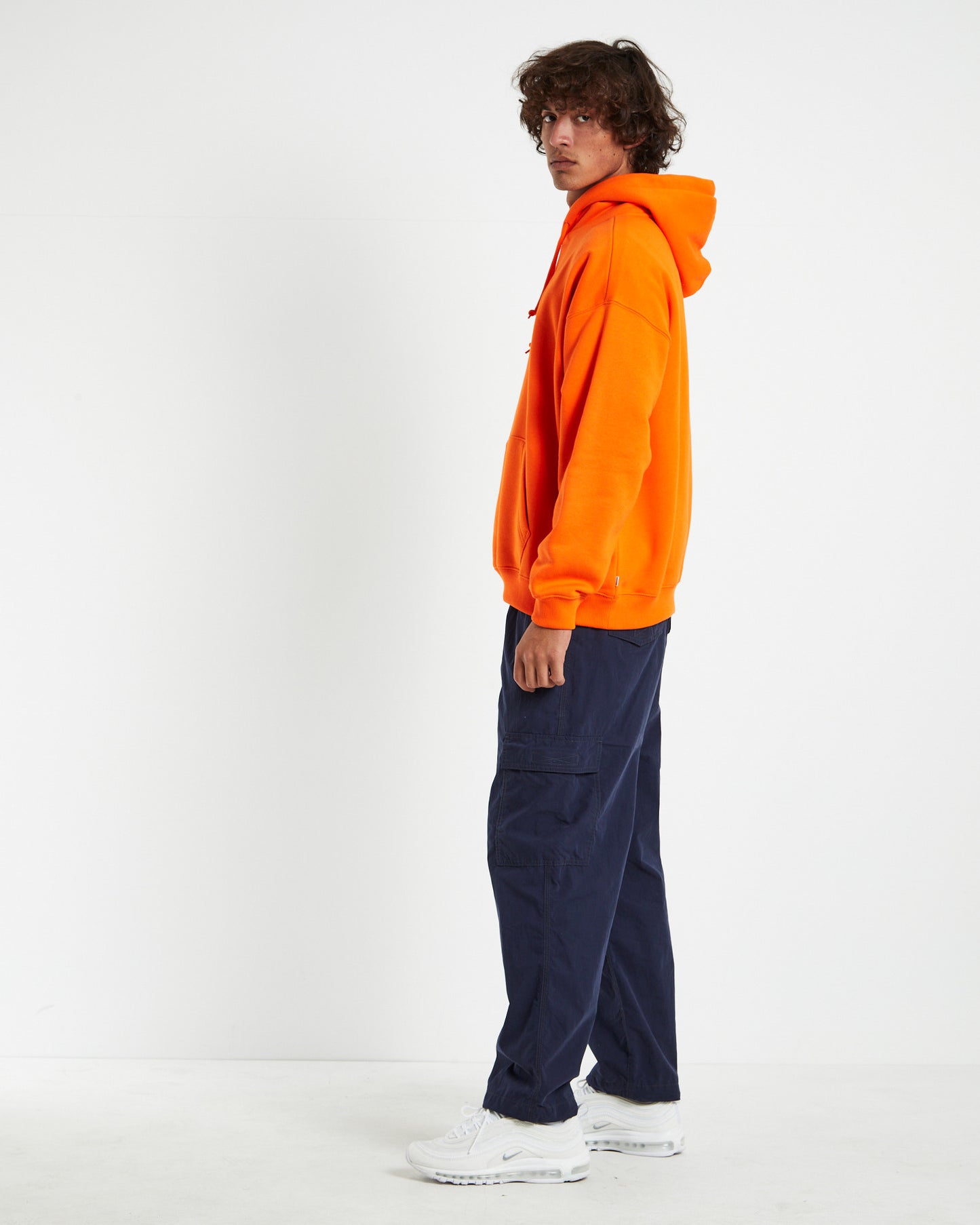 International Hoodie Neon Orange
