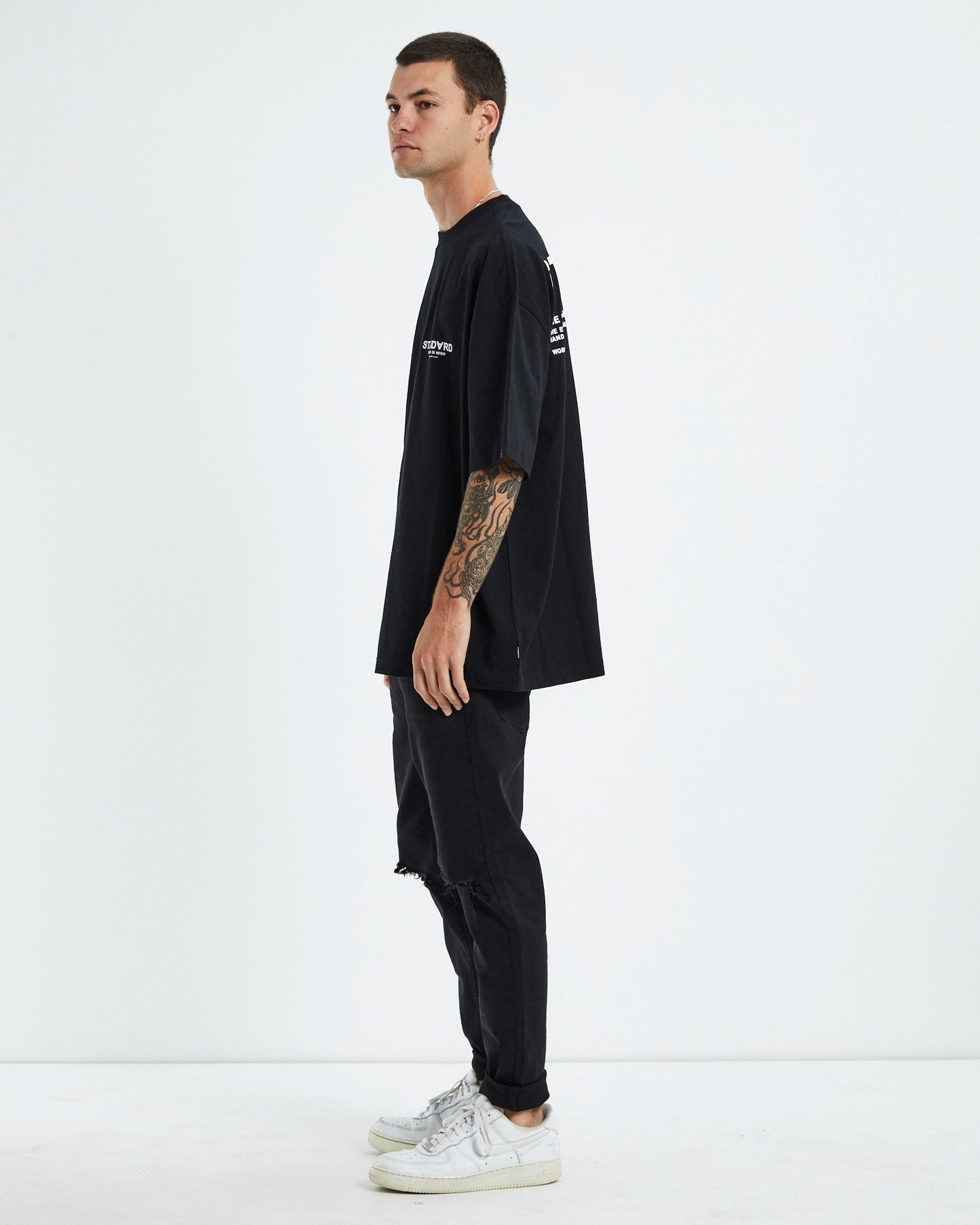 Nigh Short Sleeve T-Shirt Black