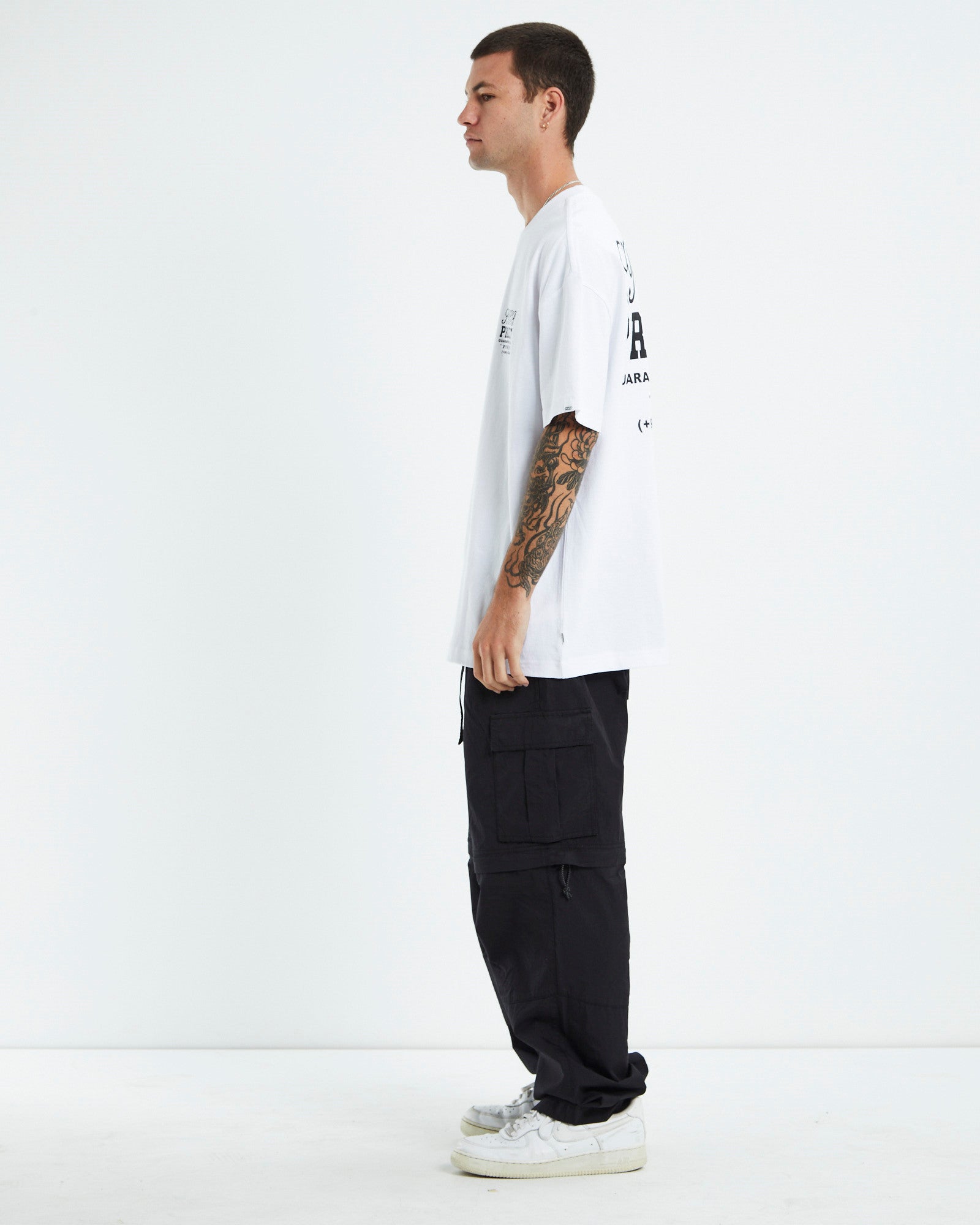 Pleasure Short Sleeve T-Shirt White WHITE
