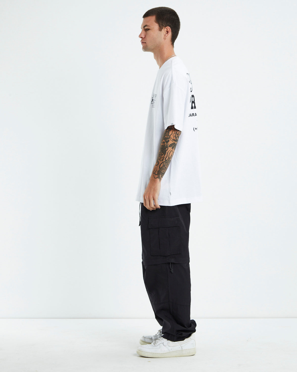 Pleasure Short Sleeve T-Shirt White WHITE