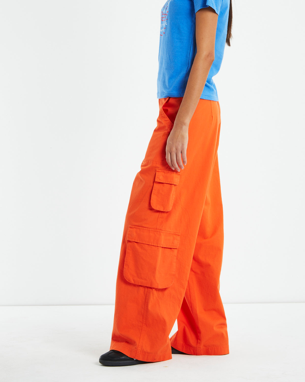 Water Pipe Cargo Pants Sherbert Orange ORANGE