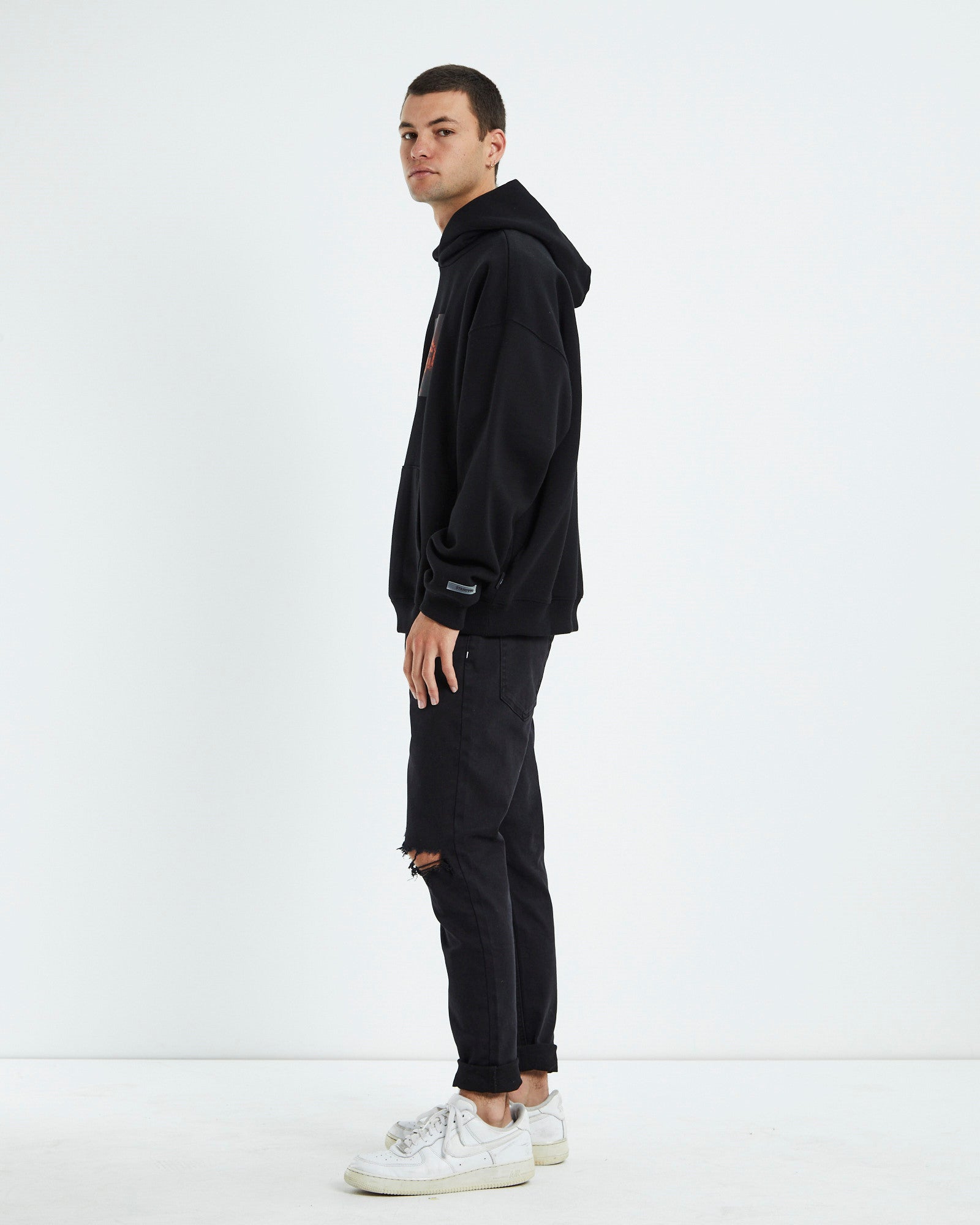 Hell Hoodie Black BLACK