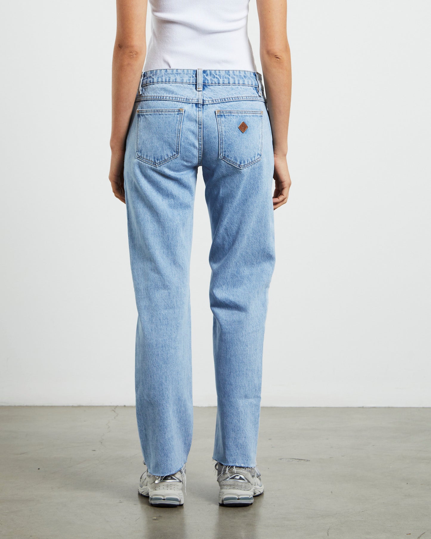 A 99 Low Straight Petite Jeans Walk Away Blue