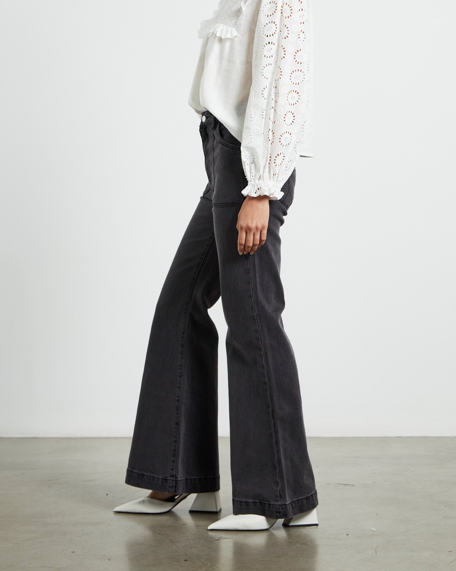Eastcoast Flare Jeans Brad Black BLACK