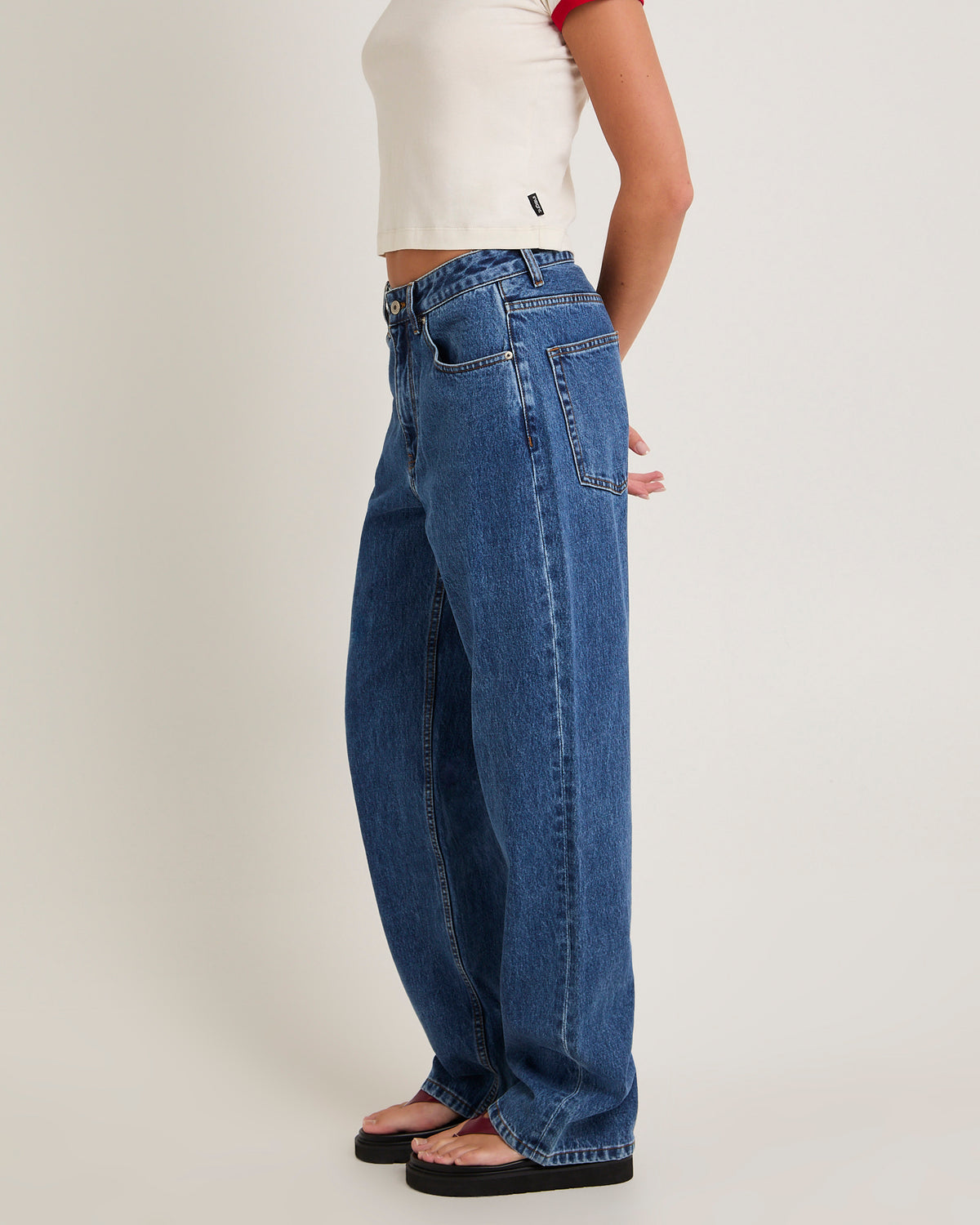 Bobby Baggy Dad Jeans MOODY BLUE