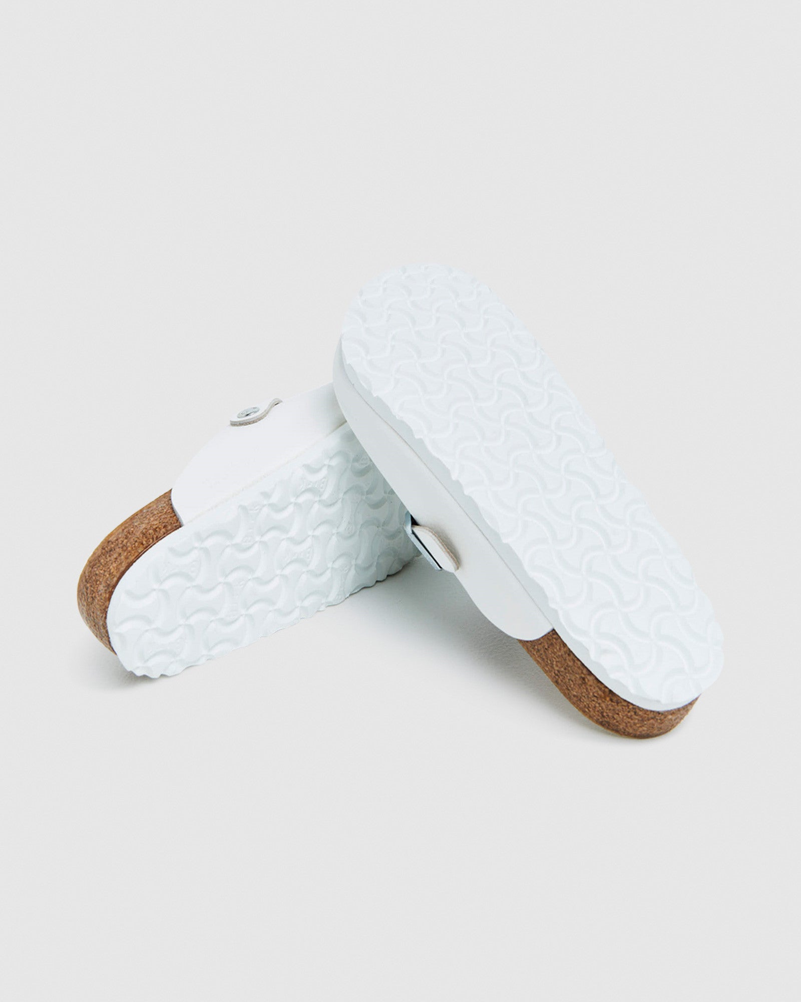 Boston Regular Sandals Natural Leather White WHITE
