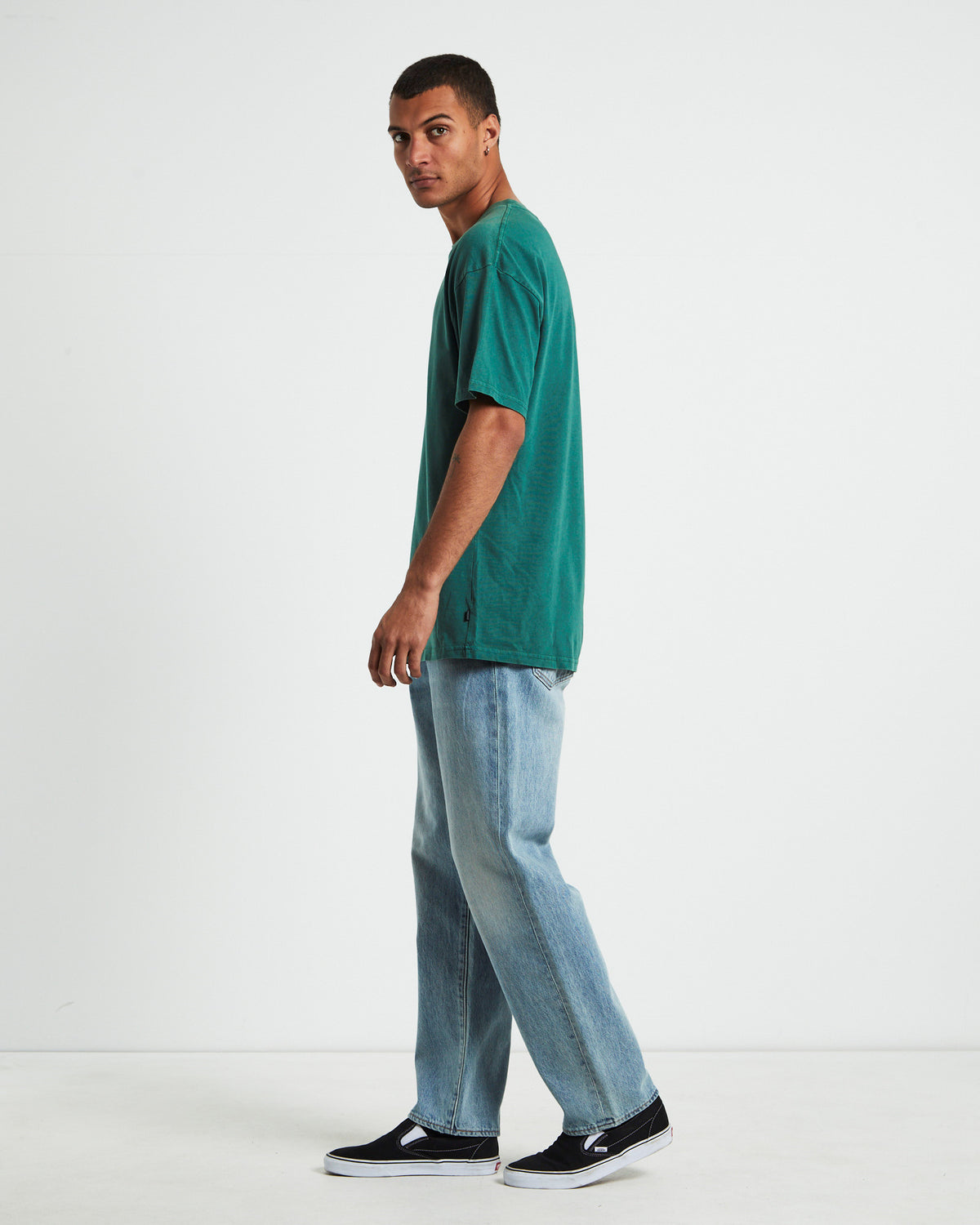 Heavy Logo Short Sleeve T-Shirt Green GREEN