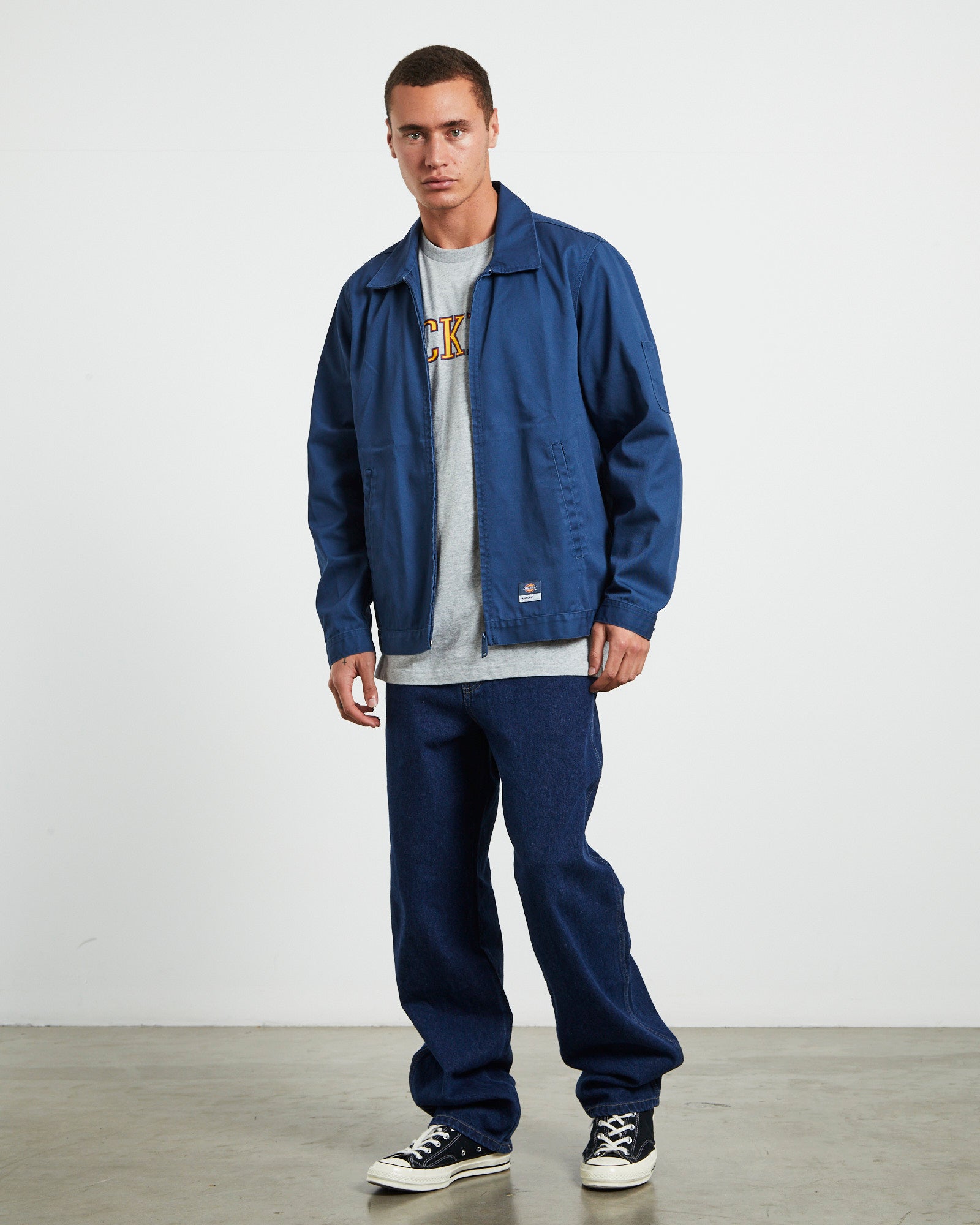 Eisenhower Jacket in Dark Denim BLUE