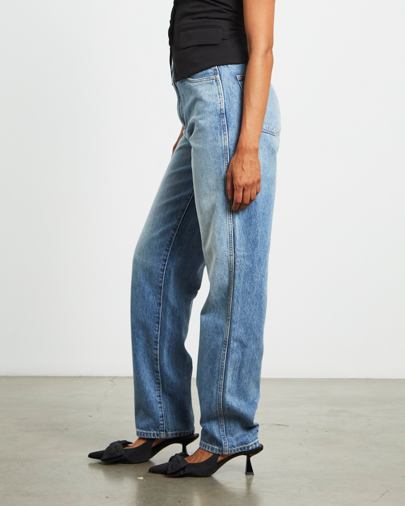 Sade Baggy Denim Jeans Phase DENIM