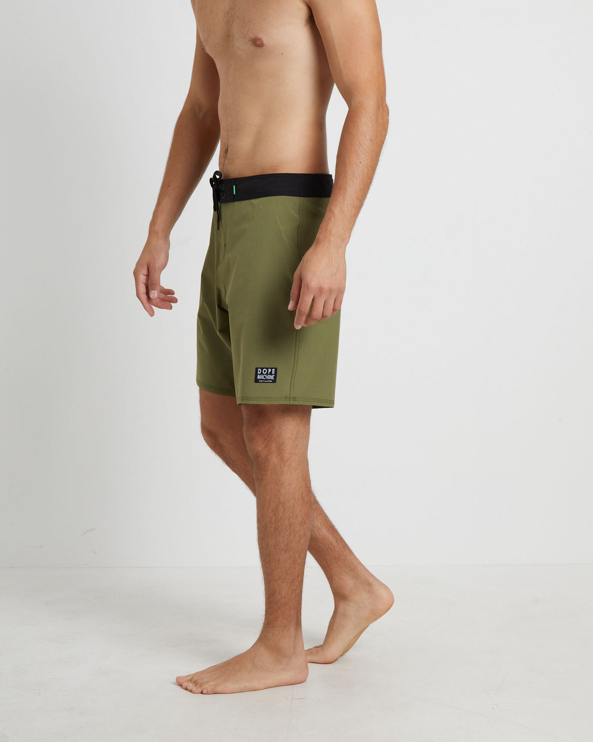 Dope Machine 18" 50-30 Boardshort in Army Green GREEN