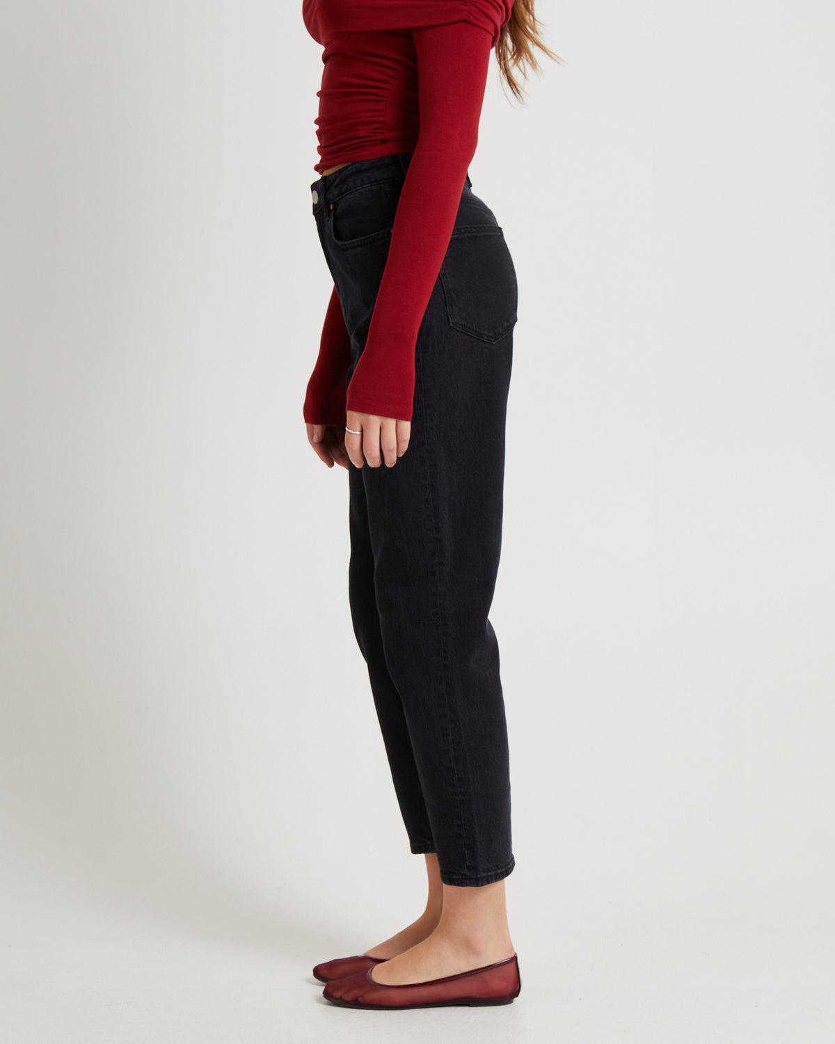 Nico Straight Denim Jeans Blackout BLACKOUT
