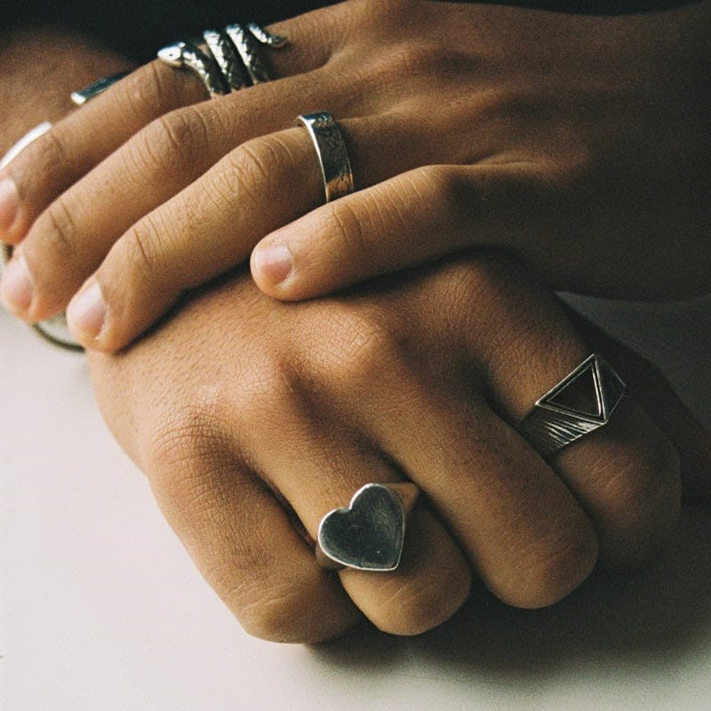 01 Ring Silver SILVER