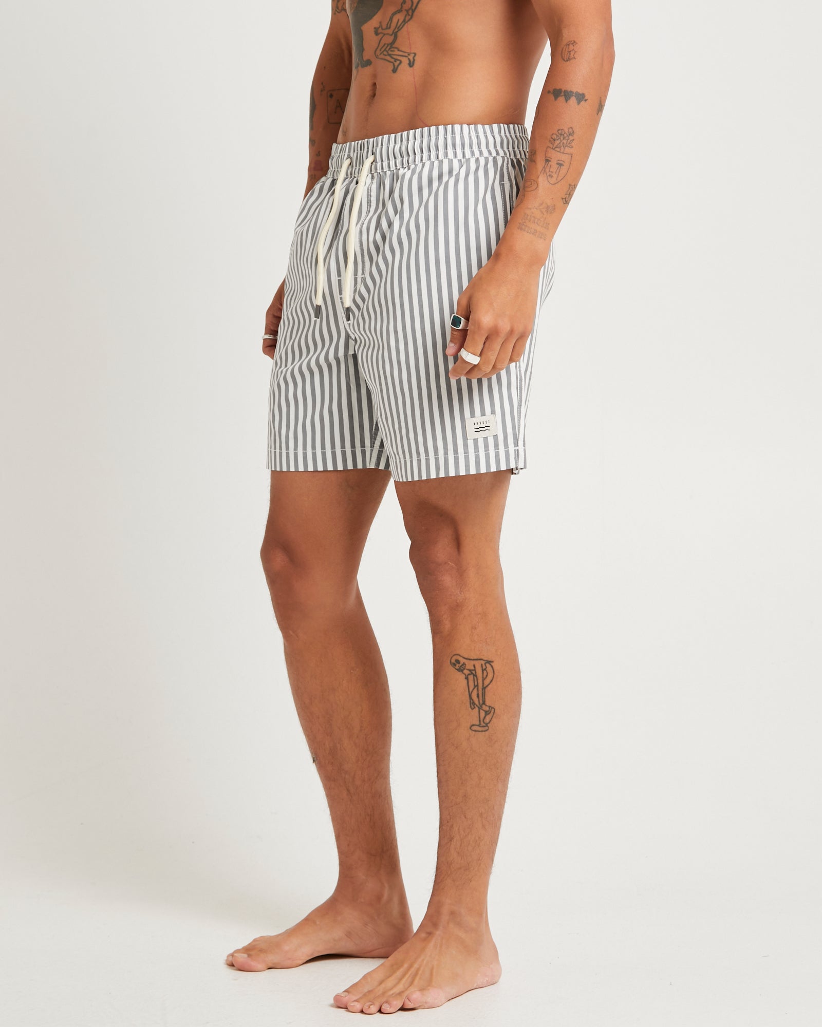 16" Dover Volley Boardshorts CHARCOAL