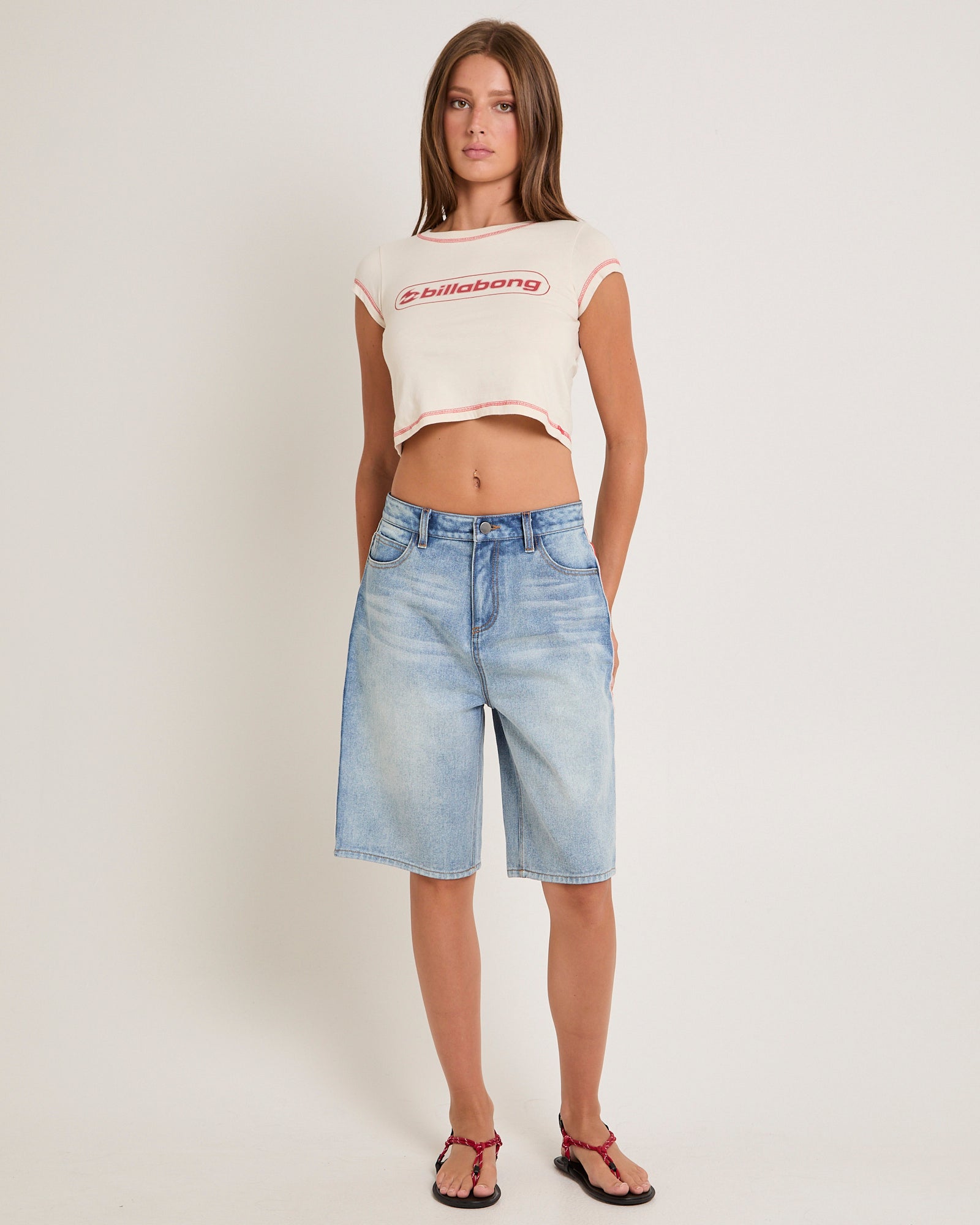 Bong Rule Denim Jorts TRUE DENIM