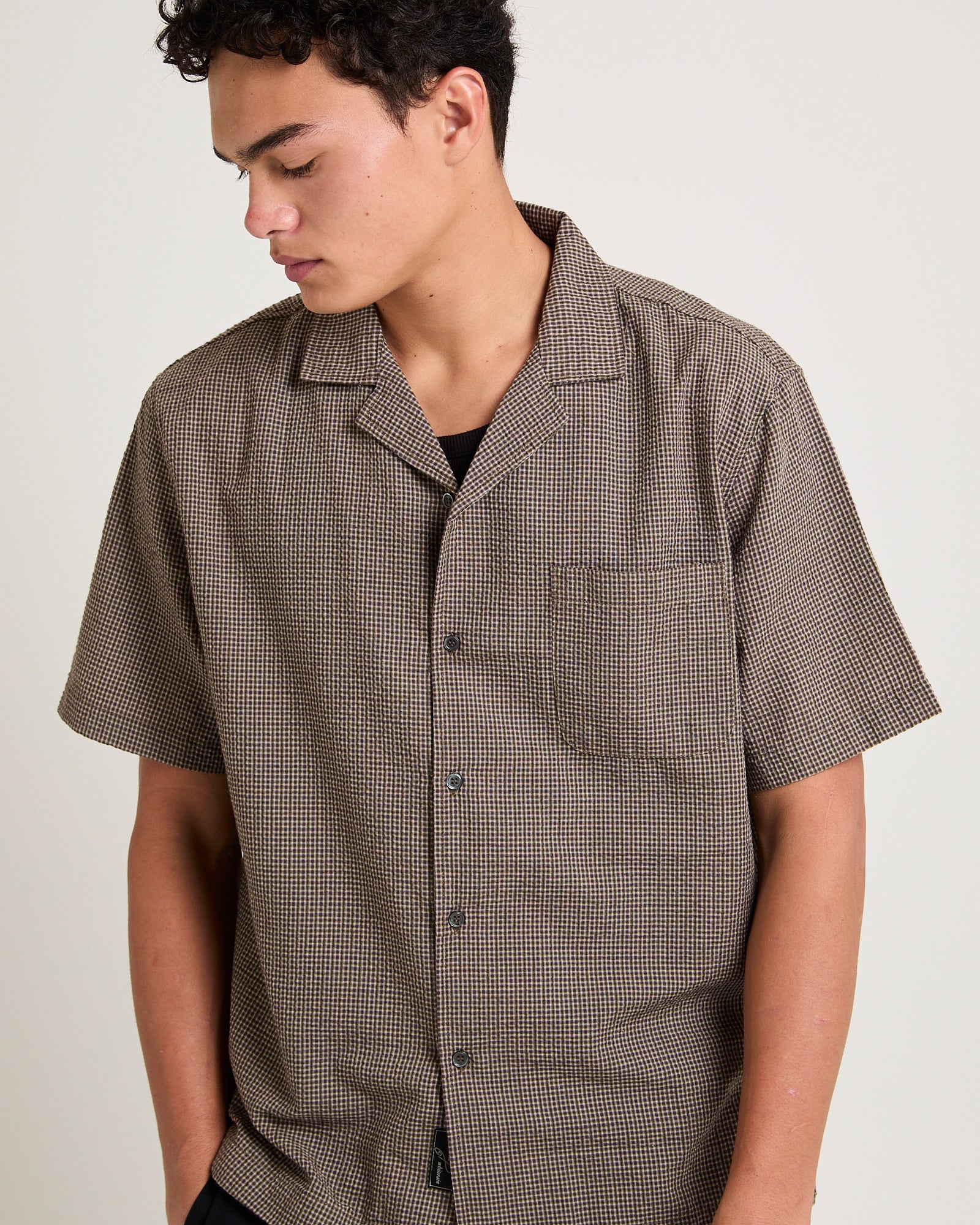Aura Resort Shirt BROWN