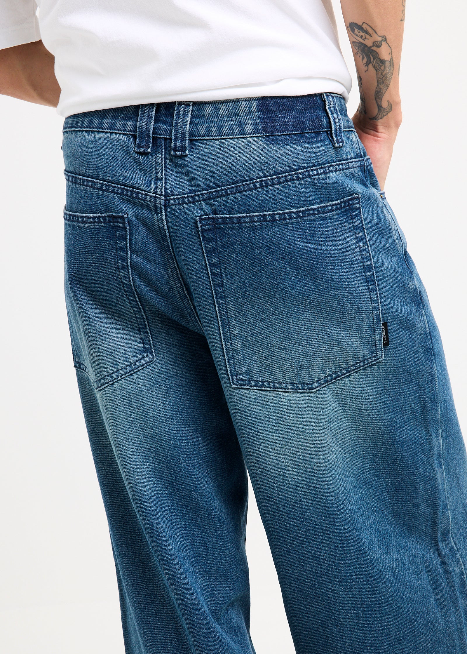 Society Baggy Denim Jeans WESTING BLUE