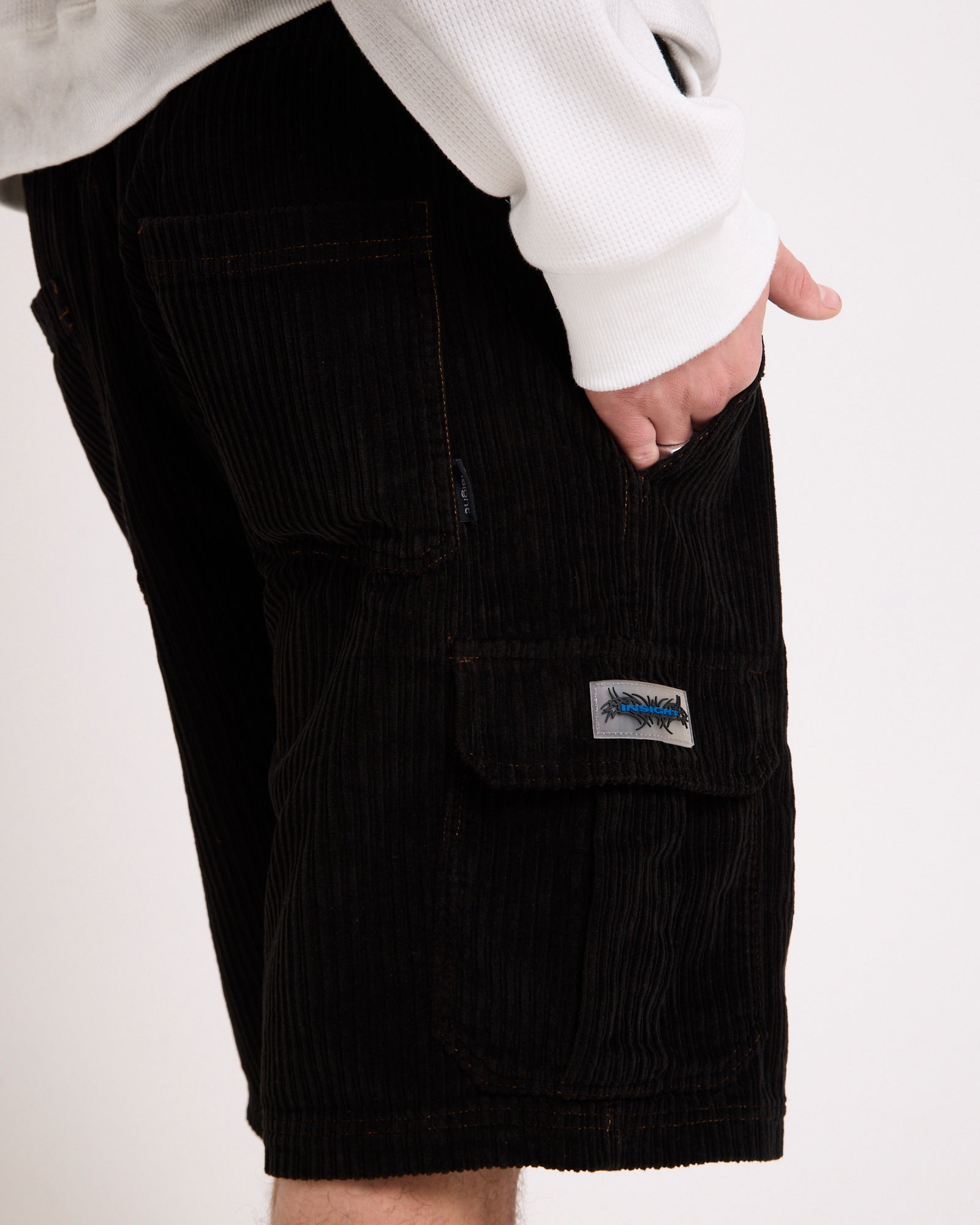 DNA Cord Cargo Shorts BLACK