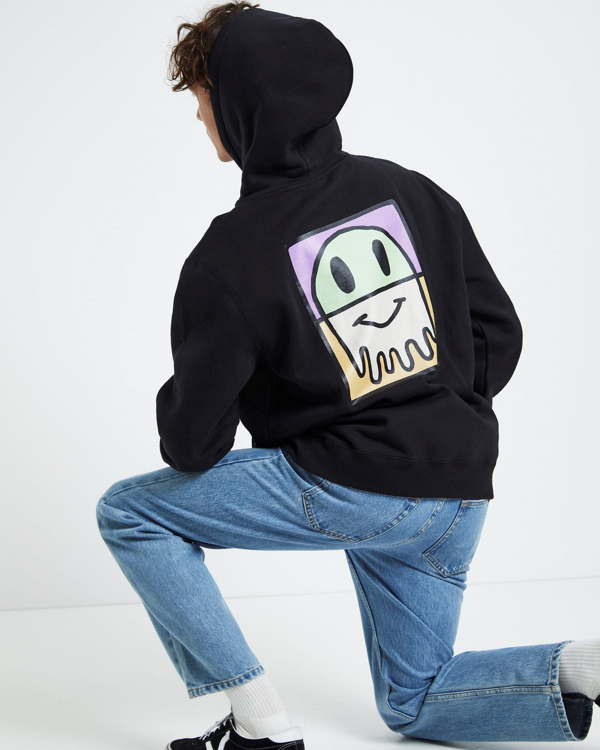 Ghost Hoodie Black BLACK