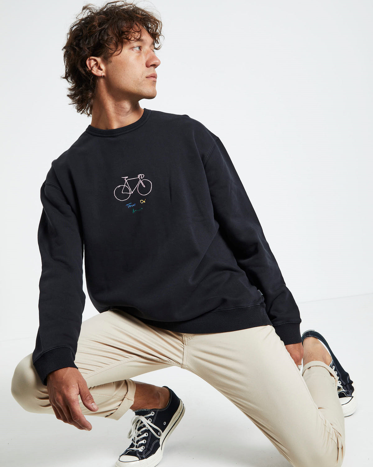 Tour De Arvust Crew Jumper Black BLACK