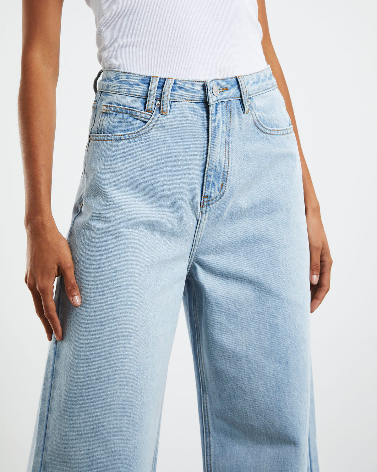 Nikita Extreme Wide Leg Jeans Maui Blue BLUE