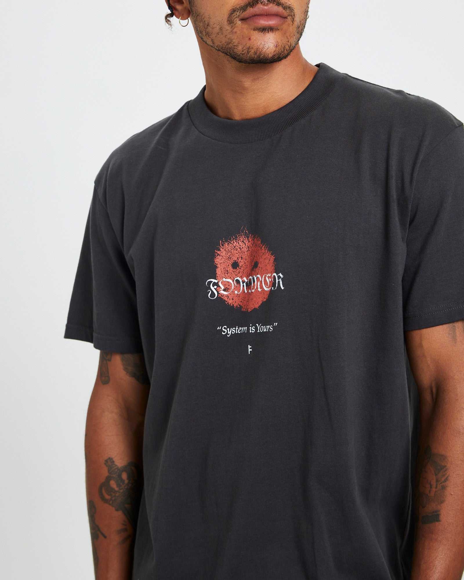 Menace T-Shirt Aged Black AGED BLACK