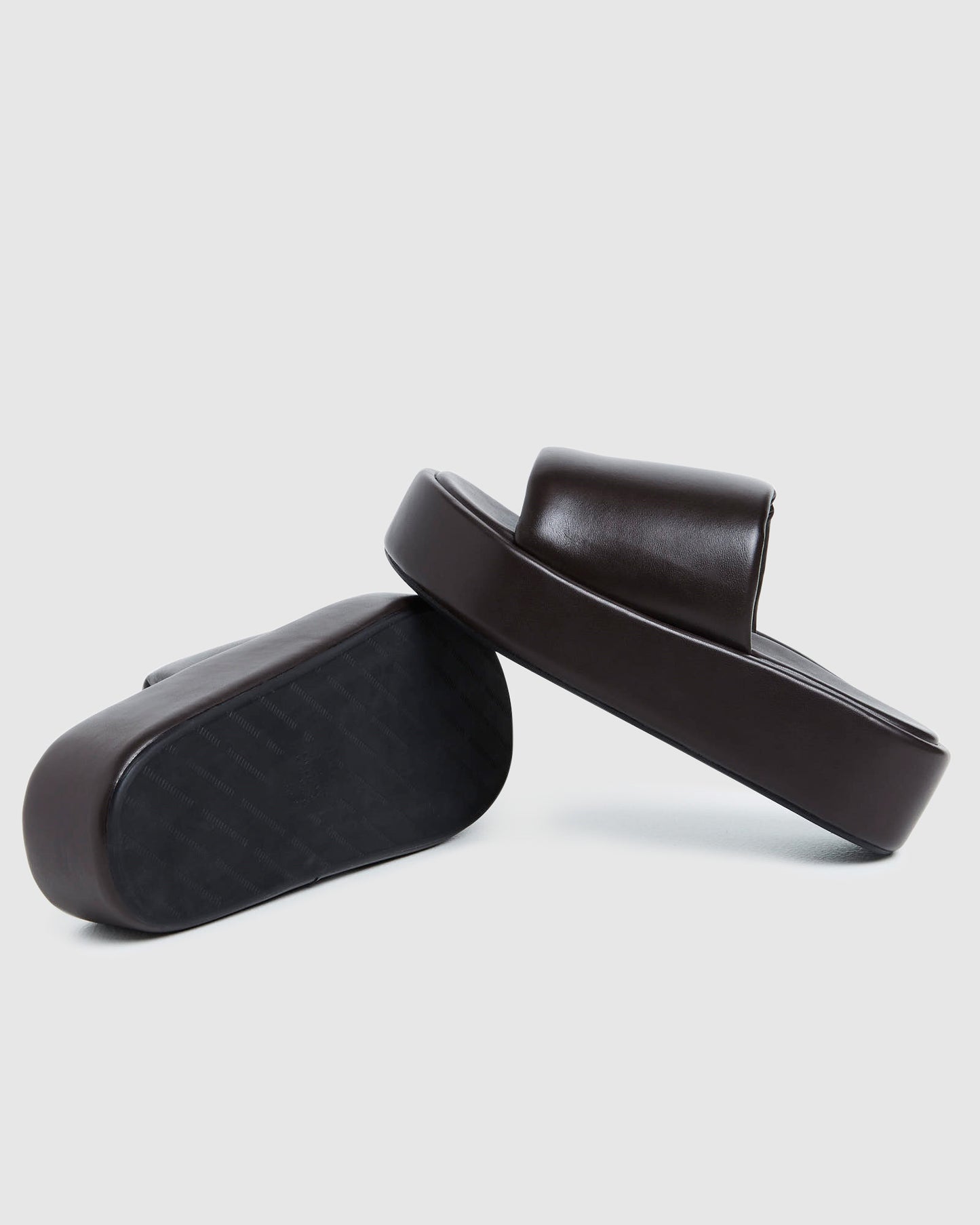 Andi Leather Sandals Choc Brown