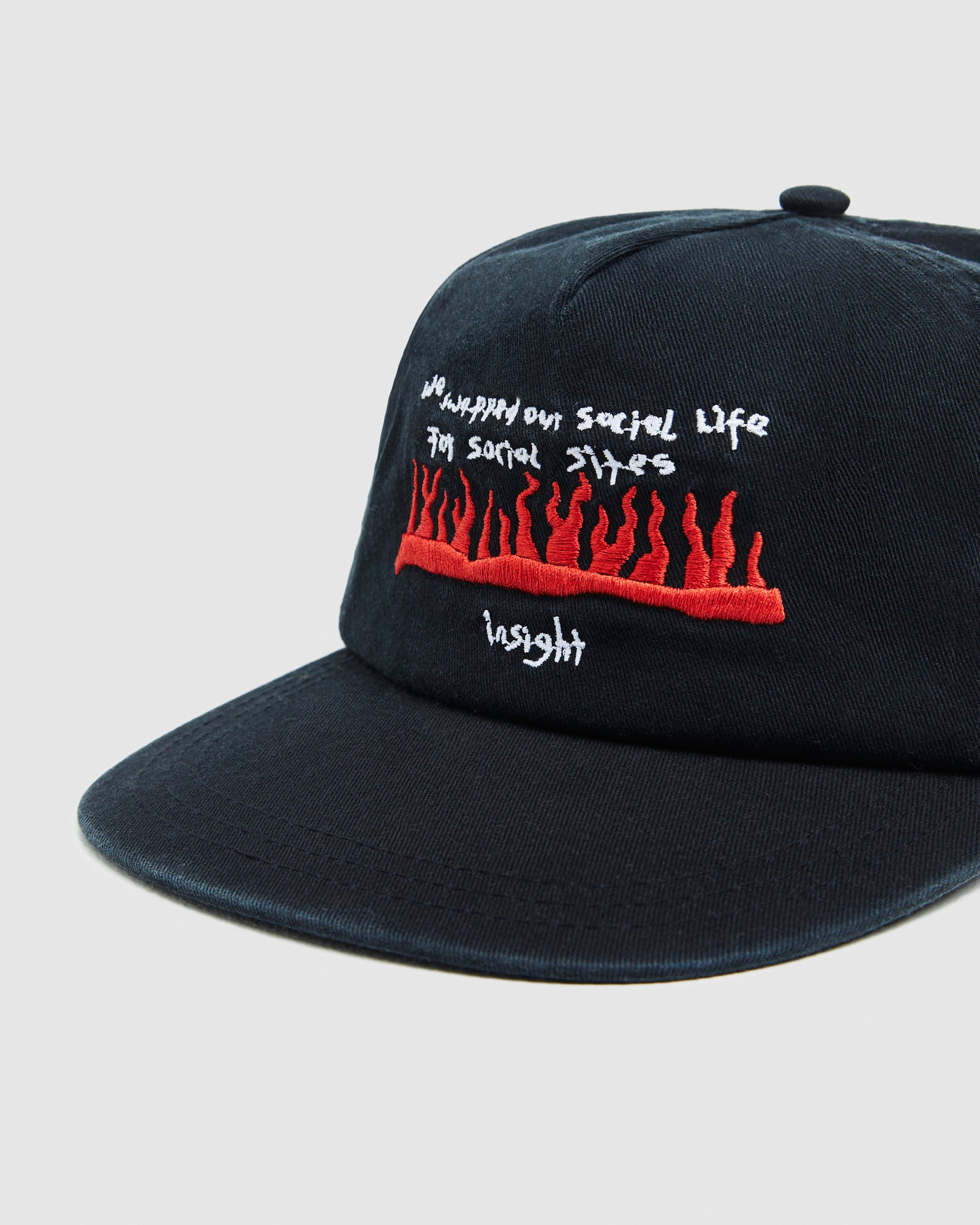 Social Sites Trucker Cap Black BLACK