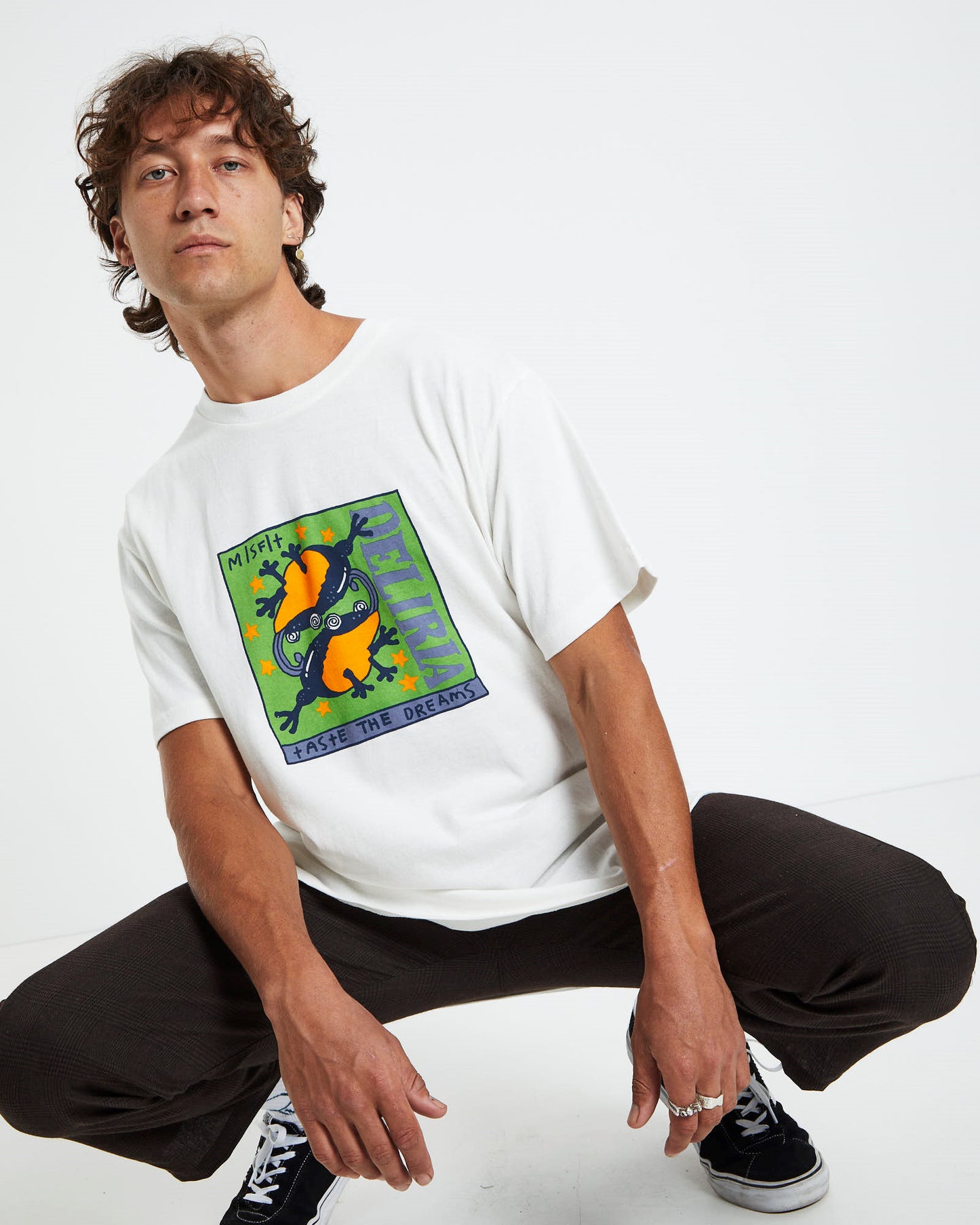 Deleria T-Shirt Washed White