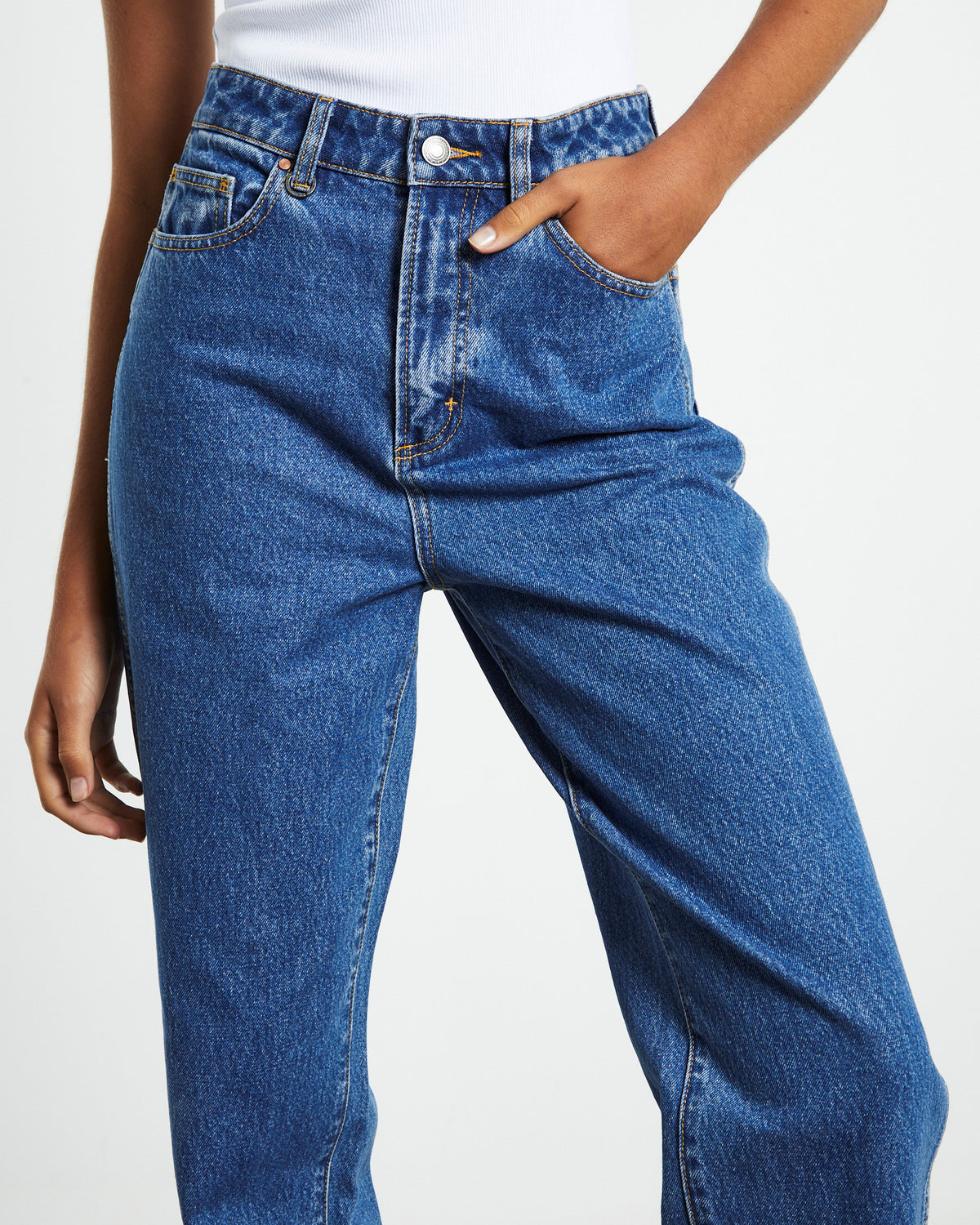 Sade Baggy Jeans 80s Blue BLUE