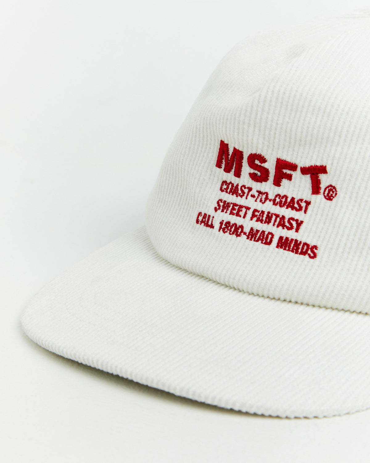 Coast Caller Snapback Hat White WHITE