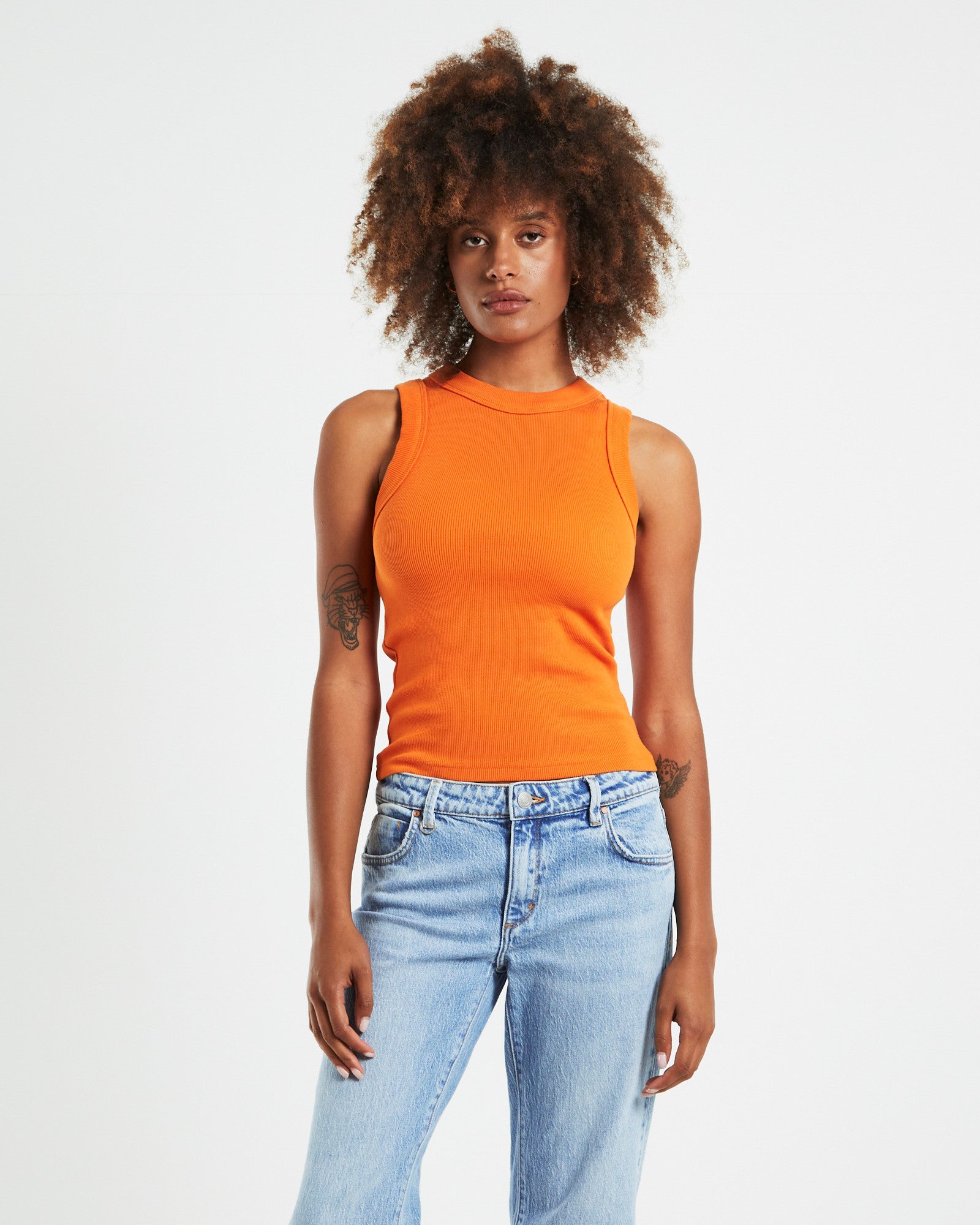 Jonsey Singlet Smoked Paprika Orange ORANGE