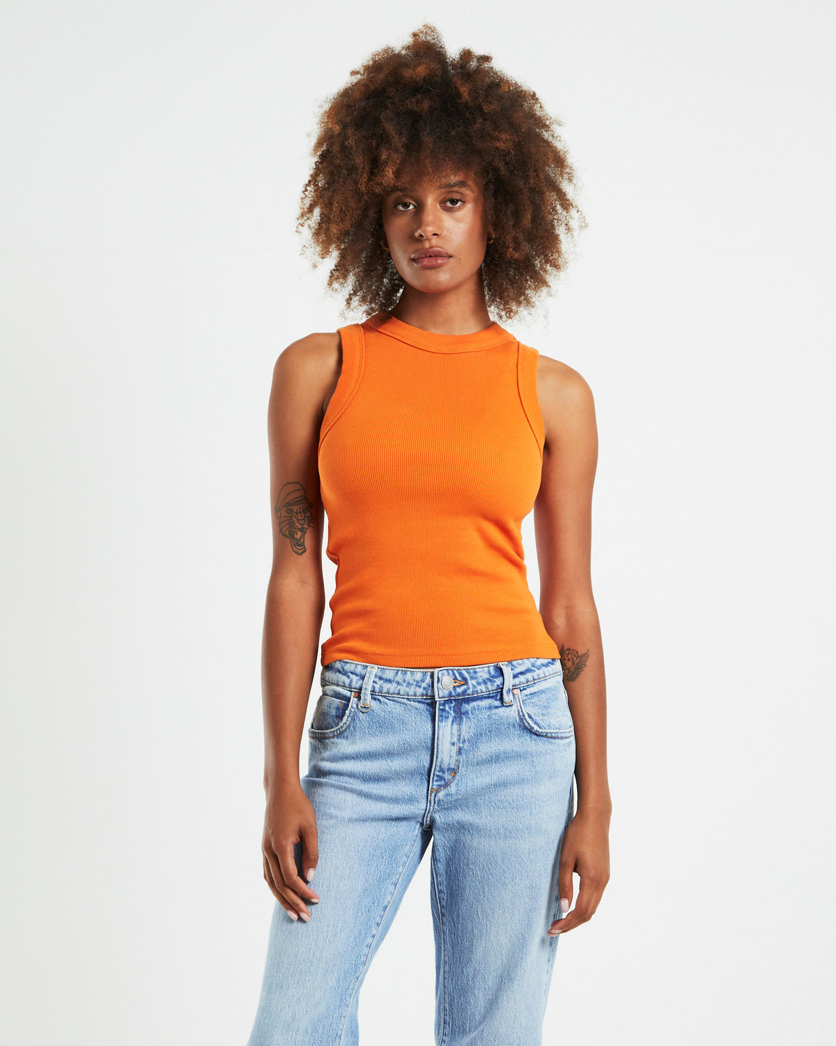 Jonsey Singlet Smoked Paprika Orange ORANGE