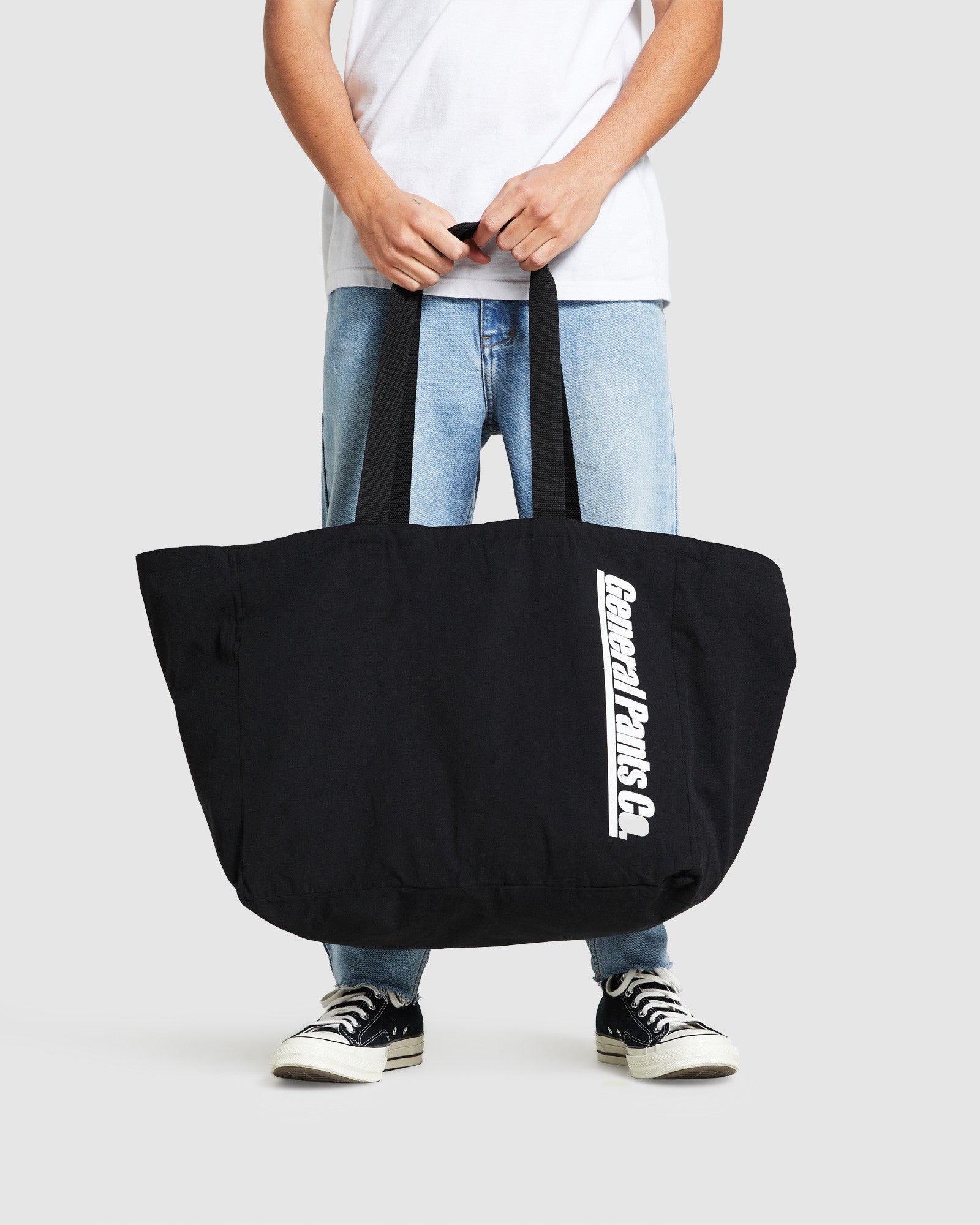 Large Tote Bag BLACK