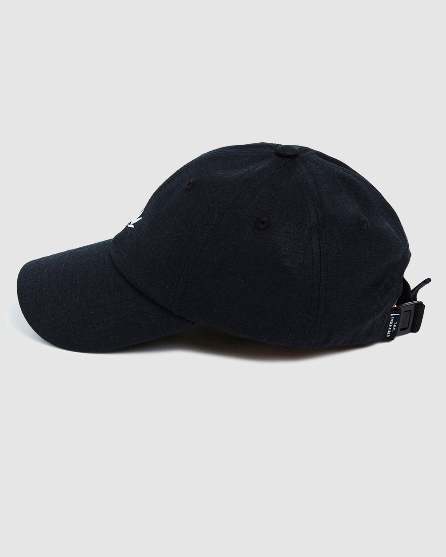 Hemp Six Panel Cap Black test